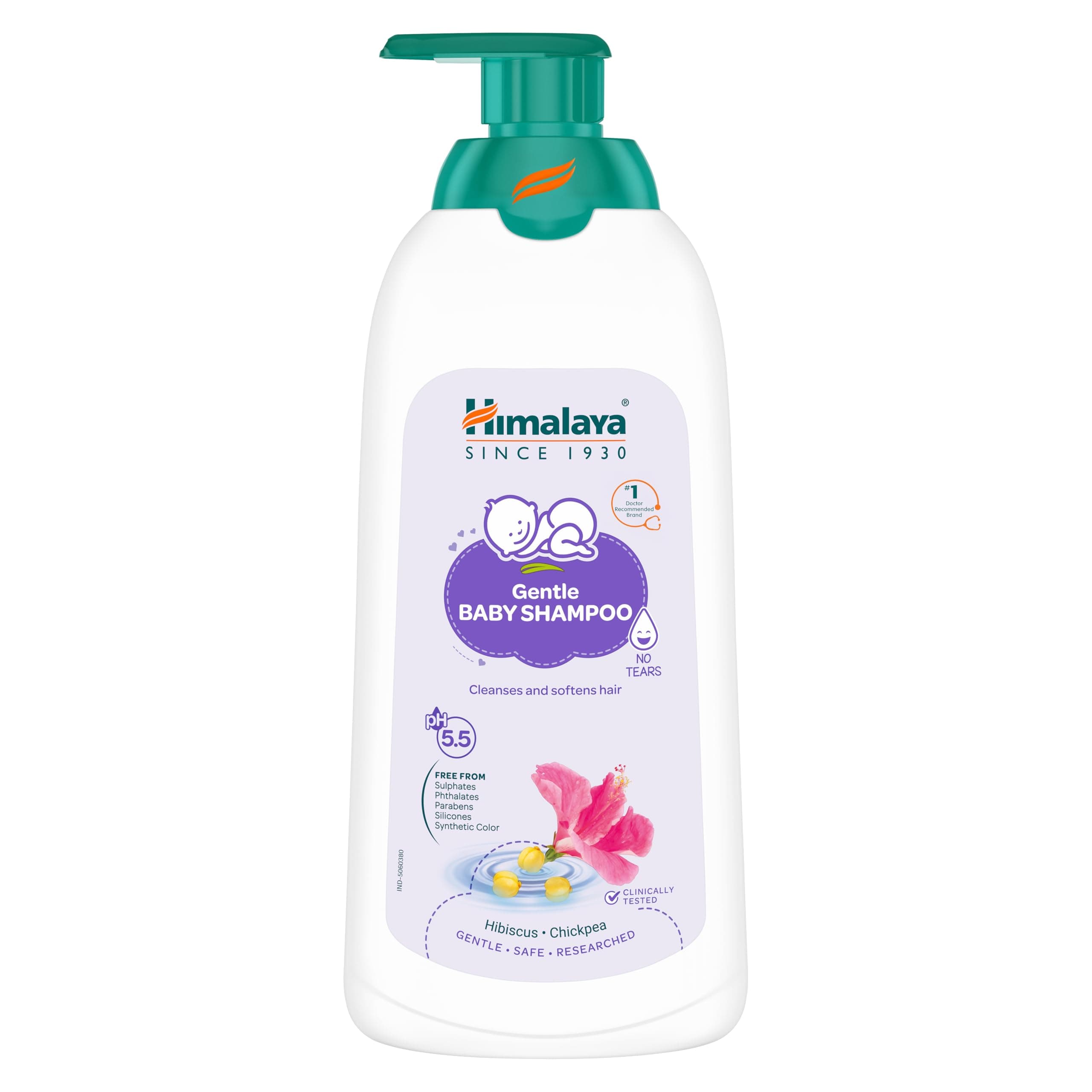 Himalaya Gentle Baby Shampoo with phyto-proteins|No Tears|pH 5.5|600ml