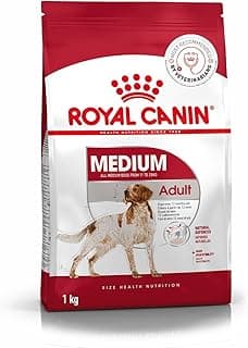 Royal Canin Medium Adult Dog Food, Dry Food, Provides Muscle Mass, Supports Complex Natural Defense & Optimal Health Support, 1 Kg