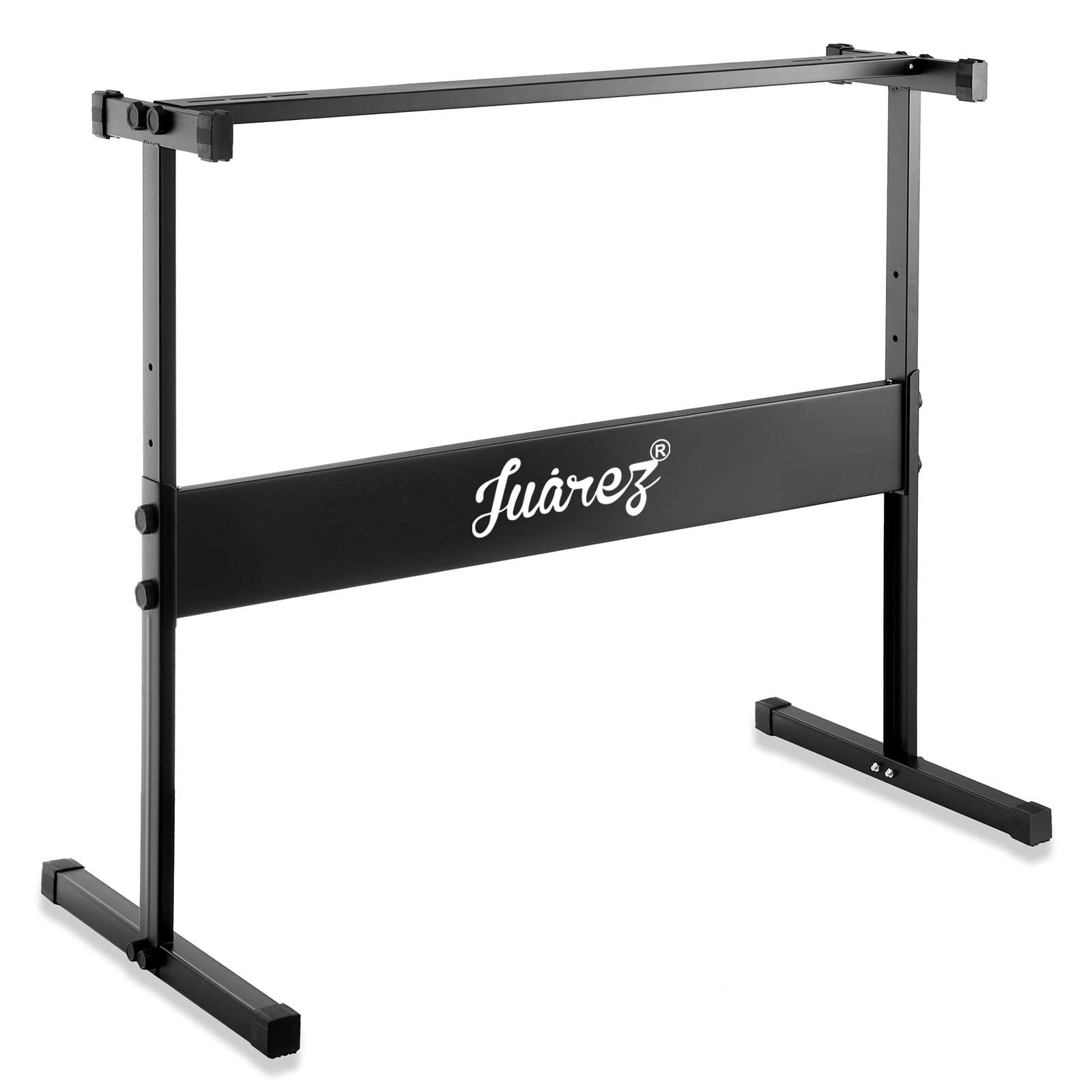 JUAREZ JAK300 Adjustable Keyboard Stand for Digital Electronic Piano - H Style, Black