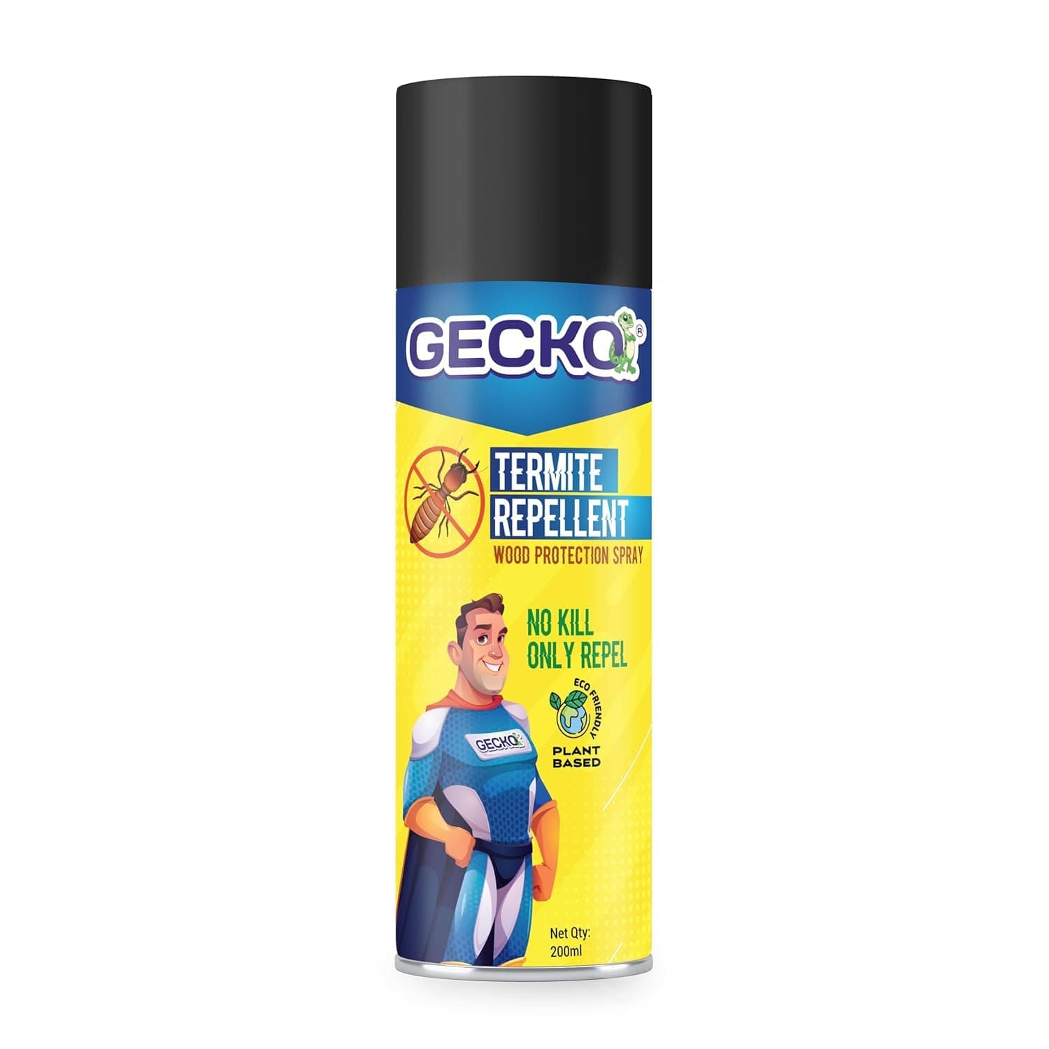 Shadow Securitronics Termite Repellent Spray | 100% Herbal| Wood Preservative and Termite, Borer, Insect Repellant Spray| For Home, Kitchen and Offices |200ml (Pack of 1) - FORMULATION 10X