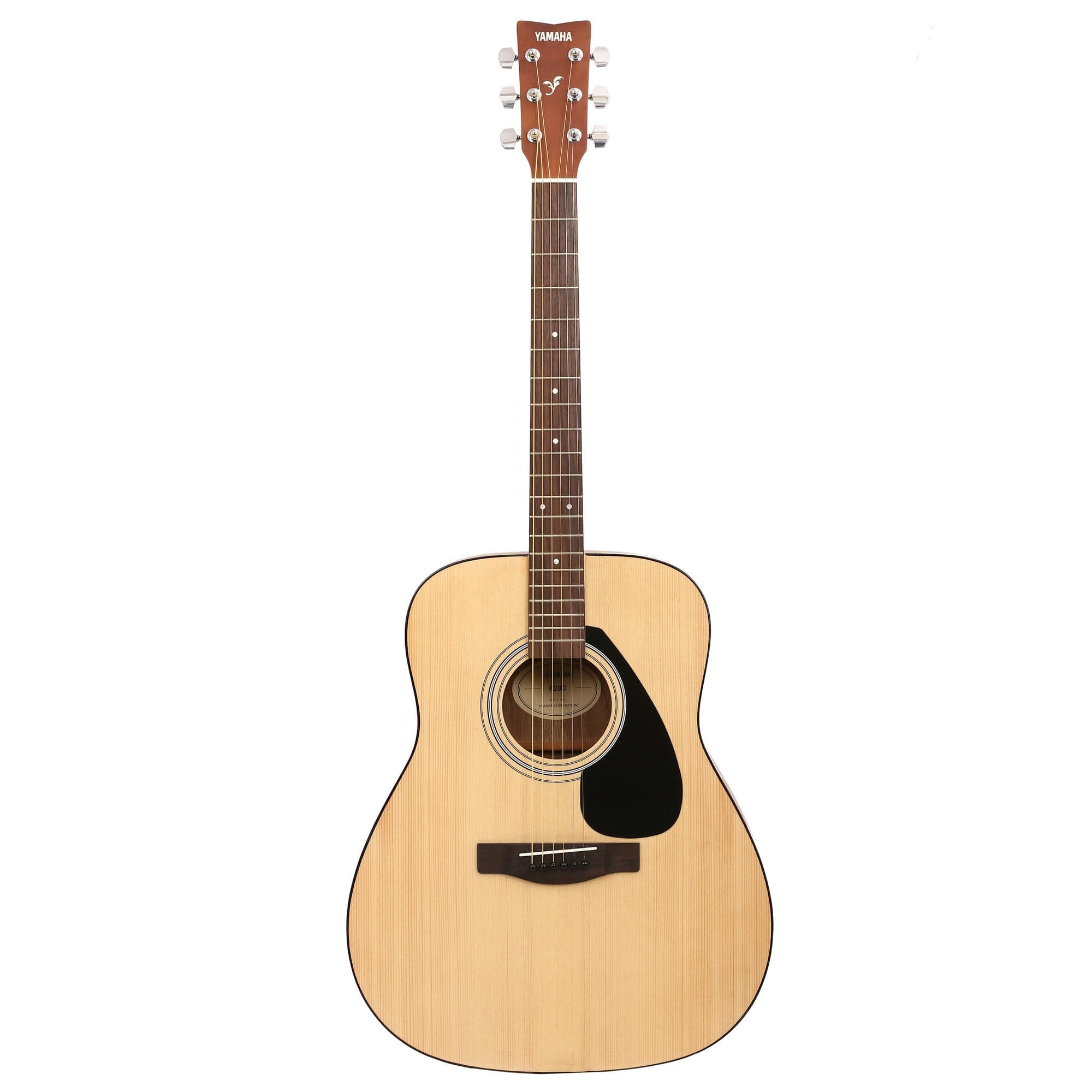 Yamaha F280 Acoustic Guitar – Natural Finish, 6-String Full-Size Guitar with Spruce Top & Rosewood Fretboard, Ideal for Beginners & Intermediate Players