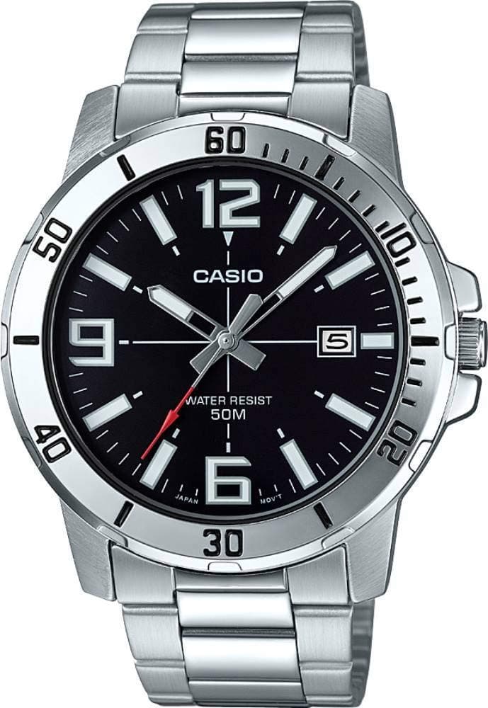 Casio Analog Black Dial Men's Watch - MTP-VD01D-1BVUDF (A1361)