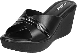 Metro Women Wedge Heel Fashion Slip-on