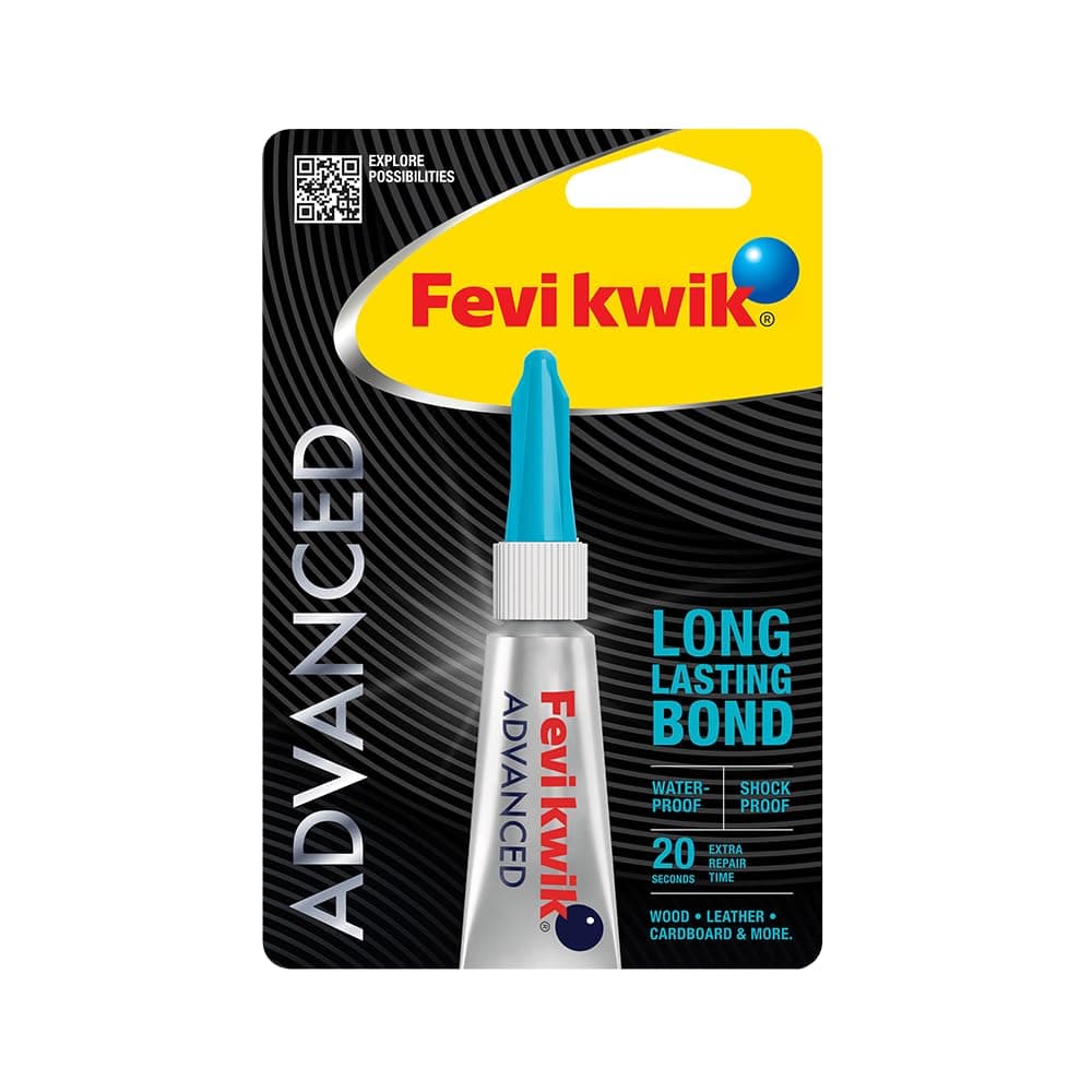Fevikwik Advanced 3 GM | Instant glue for repair | Water-proof glue| Shock proof | Long lasting bonds