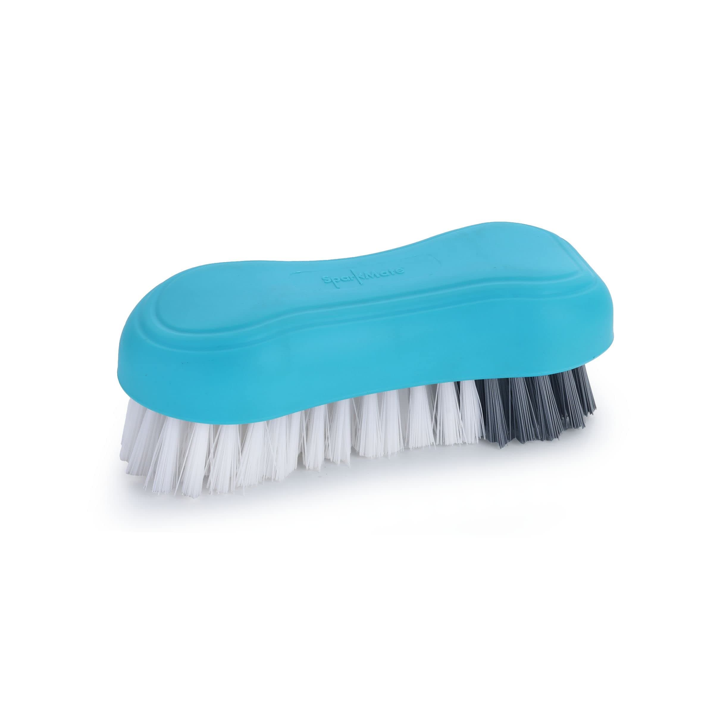 Sparkmate By Crystal Premium Cloth Brush, with Soft & Hard Bristles, Assorted, Plastic