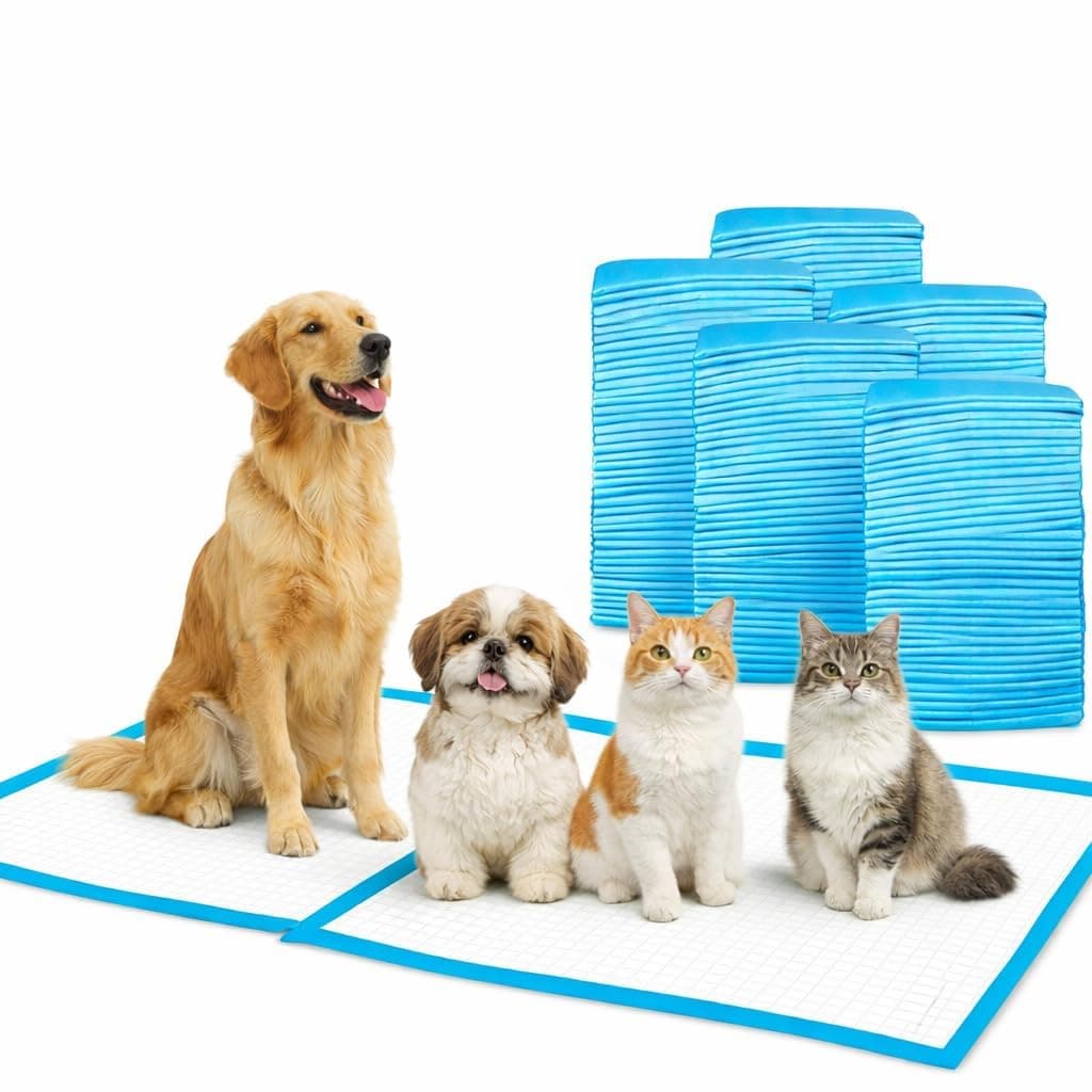 Patch & Marshall Pet Training Pads with Adhesive Floor Tape,Heavy Duty,Rapid Dry & Absorbent Core, Suitable for Puppies,Small,Medium,Large Dogs , (XL - Fast Quilt - 20 Pcs)
