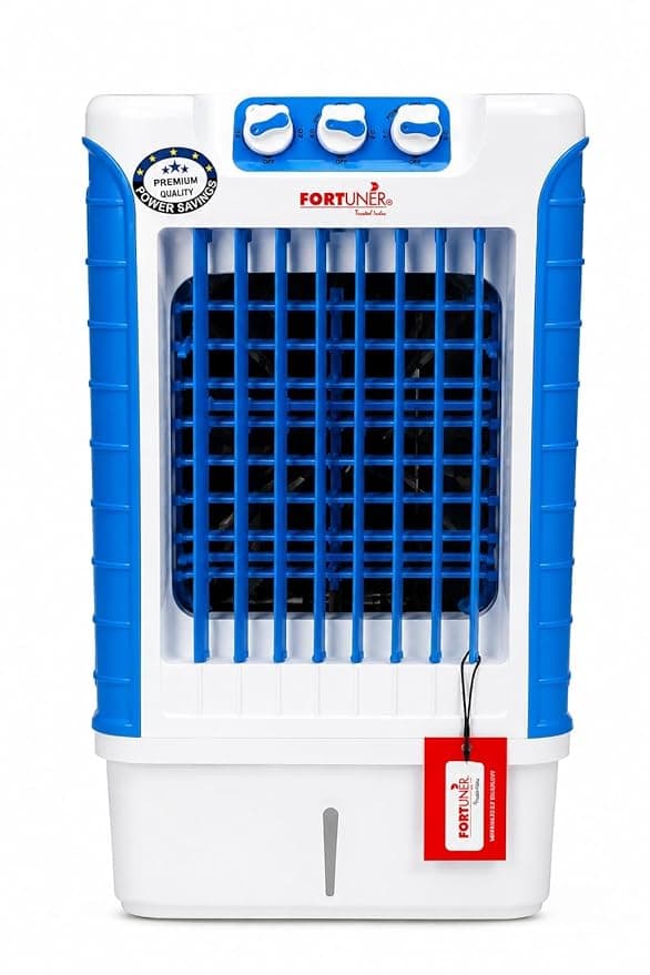 FORTUNER 15L Portable Air Cooler | Honeycomb Cooling Pad | Ice Chamber | 3 Speed Control | Assorted Color