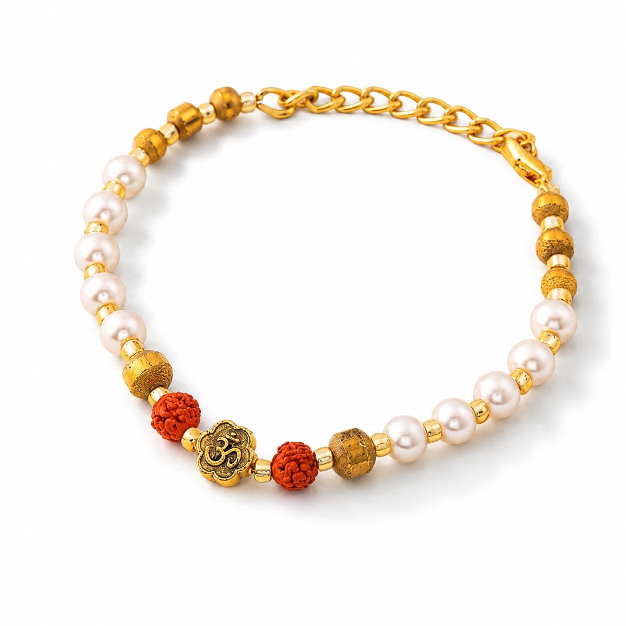 Rudraksha Bracelet for Bhabhi Rakhi