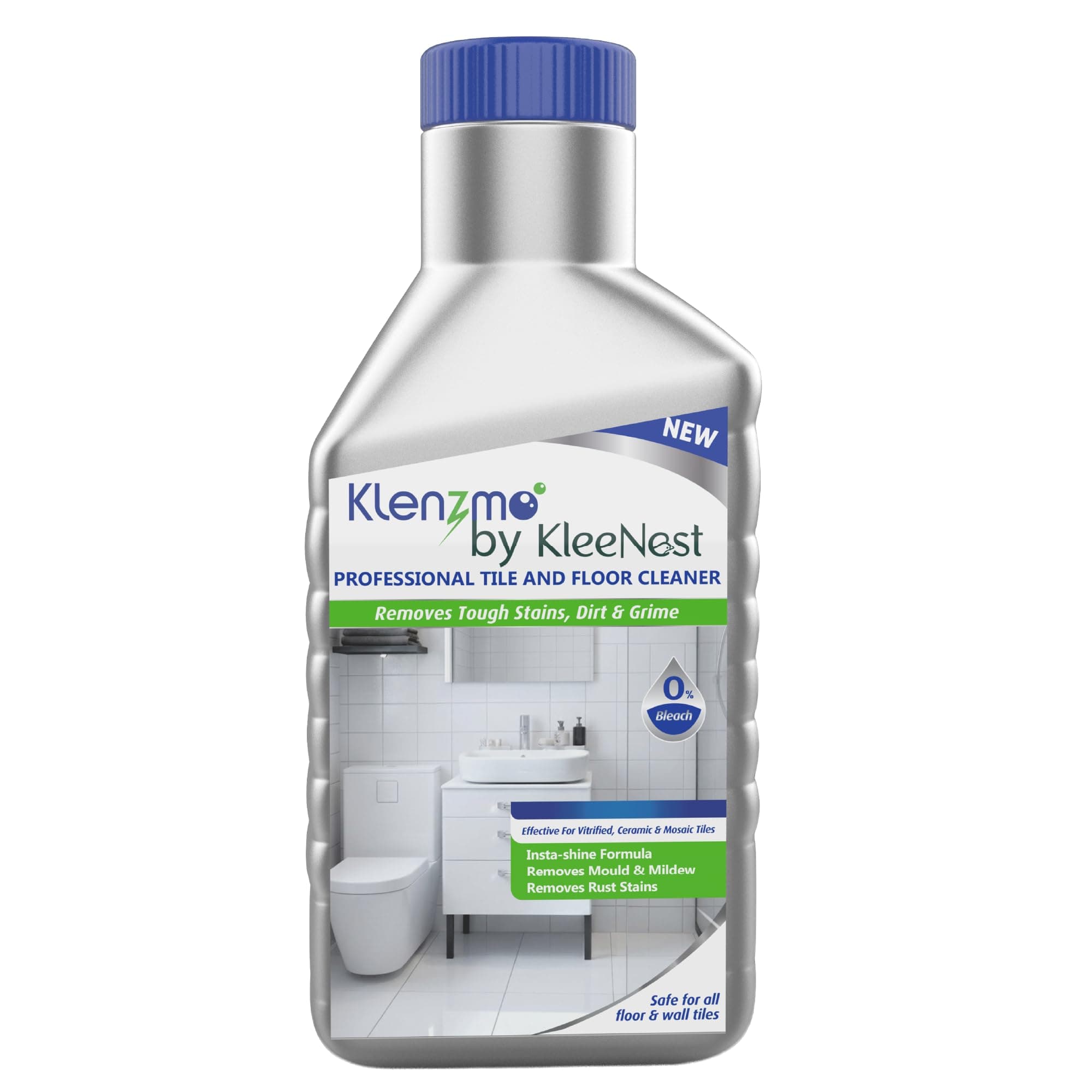 Klenzmo Professional Tile & Floor Cleaner, 2-in-1 Formula – 850ml