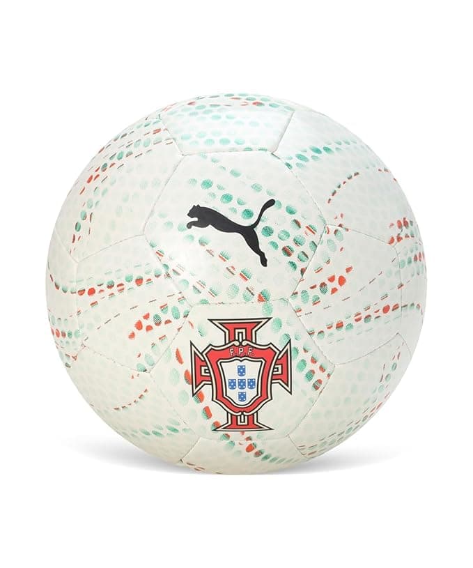 Puma , Unisex-Adult, FPF Fan Ball, White-Black, (8453903)