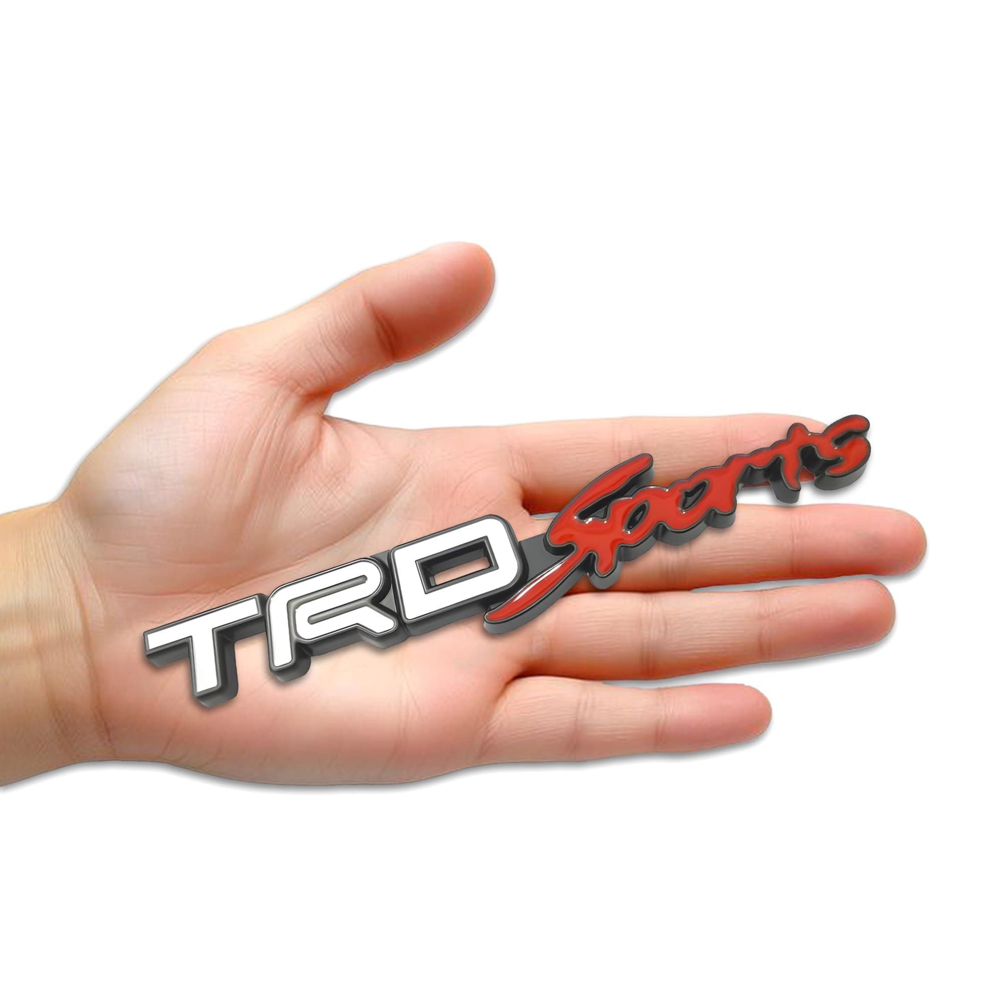 SIAGO SIA306 Premium TrdSports Metal Car Sticker - Durable & Stylish Auto Emblem for Vehicles - Customizable Designs - Easy Installation - Weather-Resistant & Long-Lasting