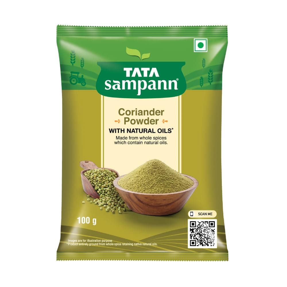 Tata Sampann Coriander Powder With Natural Oils, 100g, Dhania Powder
