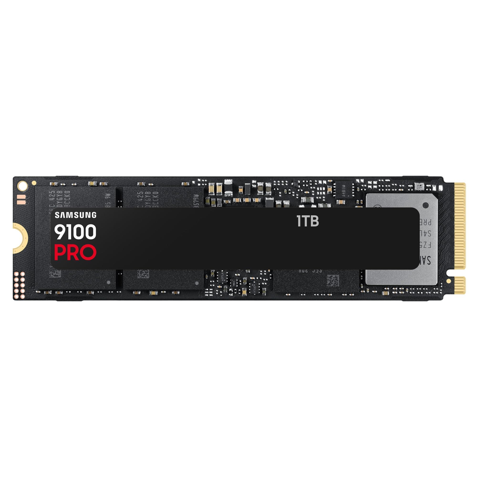 Samsung SSD 9100 PRO 1TB, PCIe 5.0x4 M.2 2280, Seq. Read Speeds Up to 14,800MB/s, Best for AI Computing, Gaming, and Heavy Duty Workstations (MZ VAP1T0B)