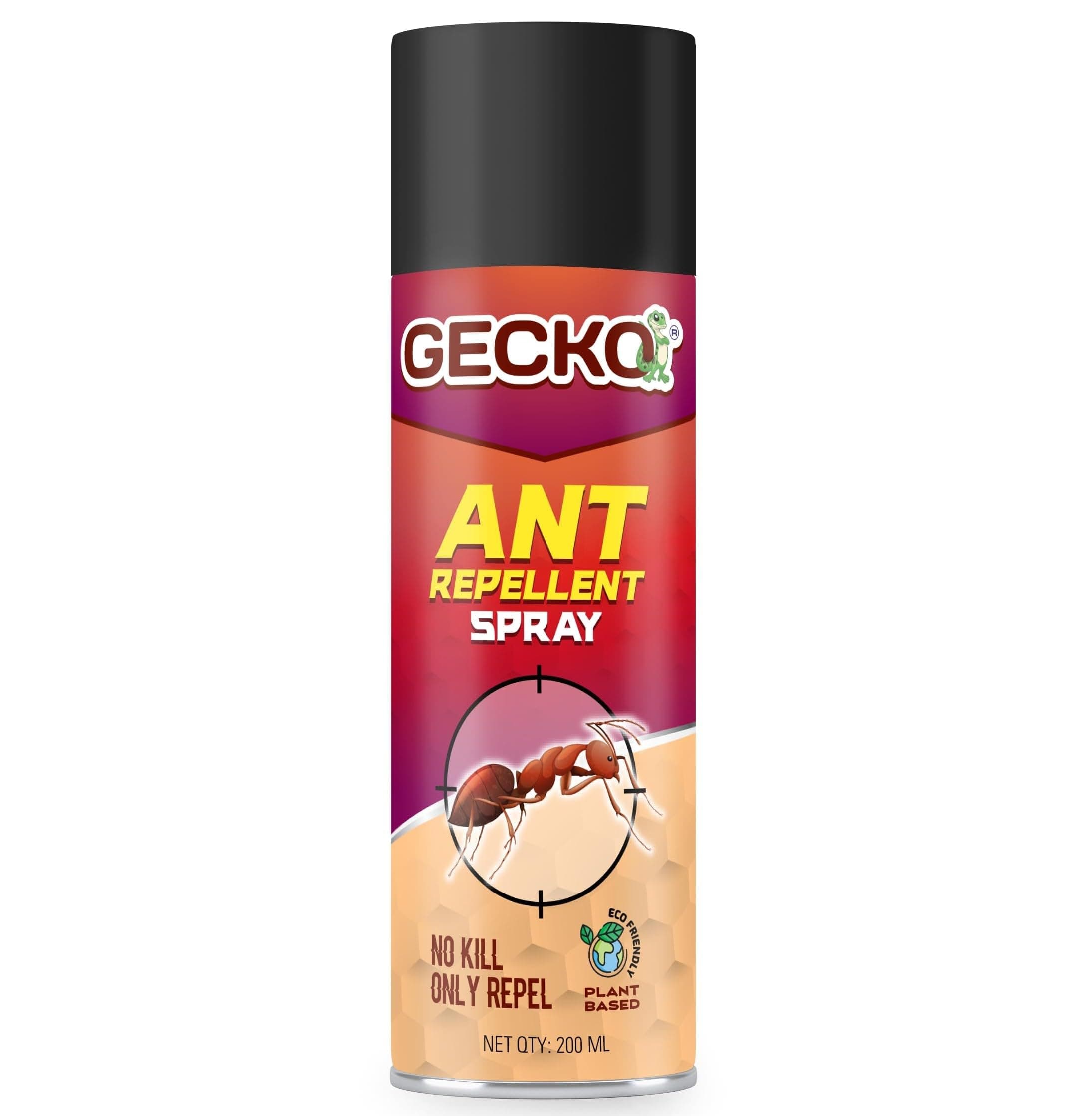 Shadow Securitronics Ant Repellent Spray 200ML | 100% Herbal | Baby-Safe, Pet-Friendly | Red Ant Repellent for Home, Kitchen, Office | Anti Ant Spray | 10X Formulation | Pack of 1