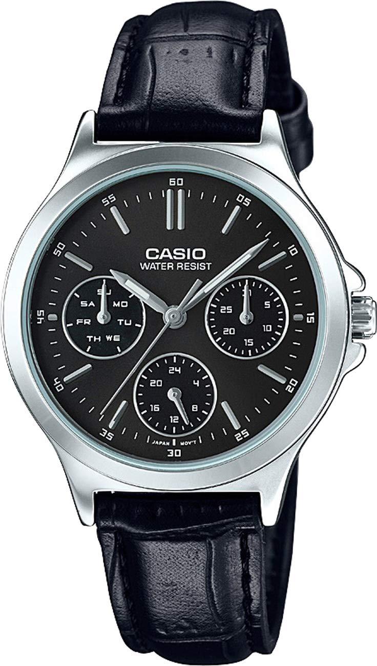 Casio Ladies Analog Black Dial Women's Watch - LTP-V300L-1AUDF(A1149)