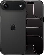 Apple iPhone Air 256 GB: Thinnest iPhone Ever, 16.63 cm (6.5″) Display with Promotion up to 120Hz, Powerful A19 Pro Chip, Center Stage Front Camera, All-Day Battery Life; Space Black