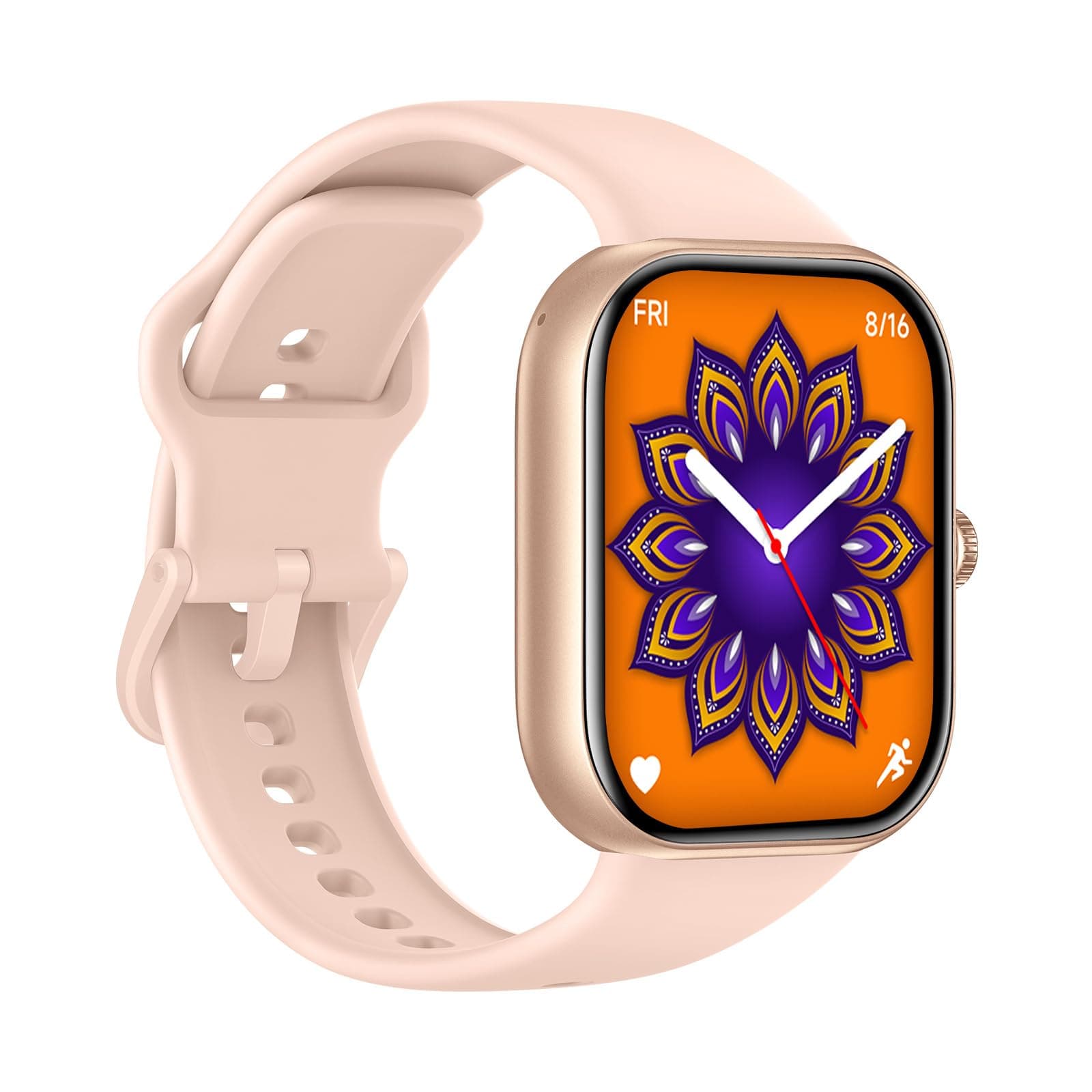 REDMI Watch Move 1.85 Premium AmoLED,14 Day Battery,Best Accuracy,Dual Core Processor Smartwatch (Gold Rush Strap, Free Size)