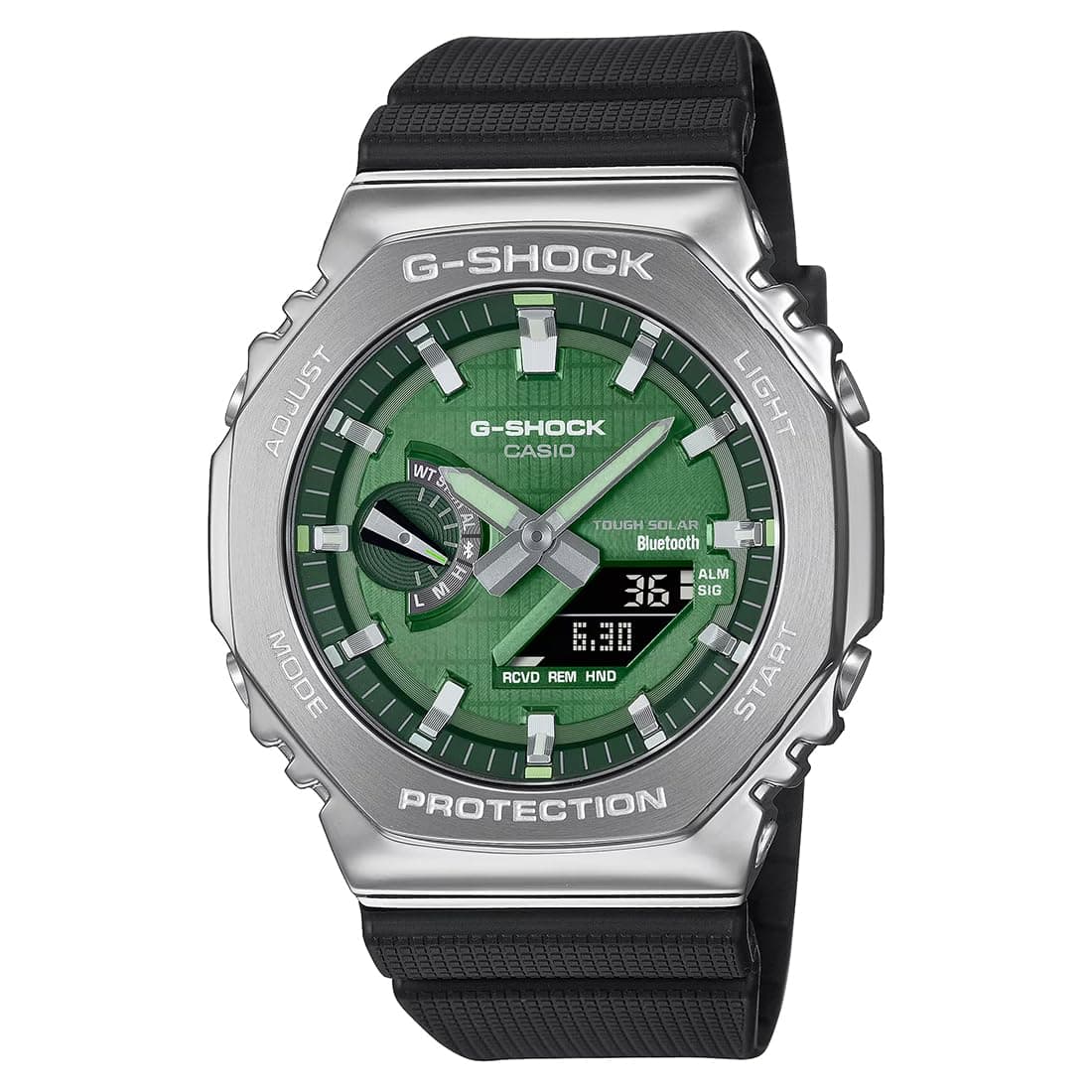 Casio G-Shock GBM-2100A-1A3DR Bluetooth Analog-Digital Green Dial Men (G1583)