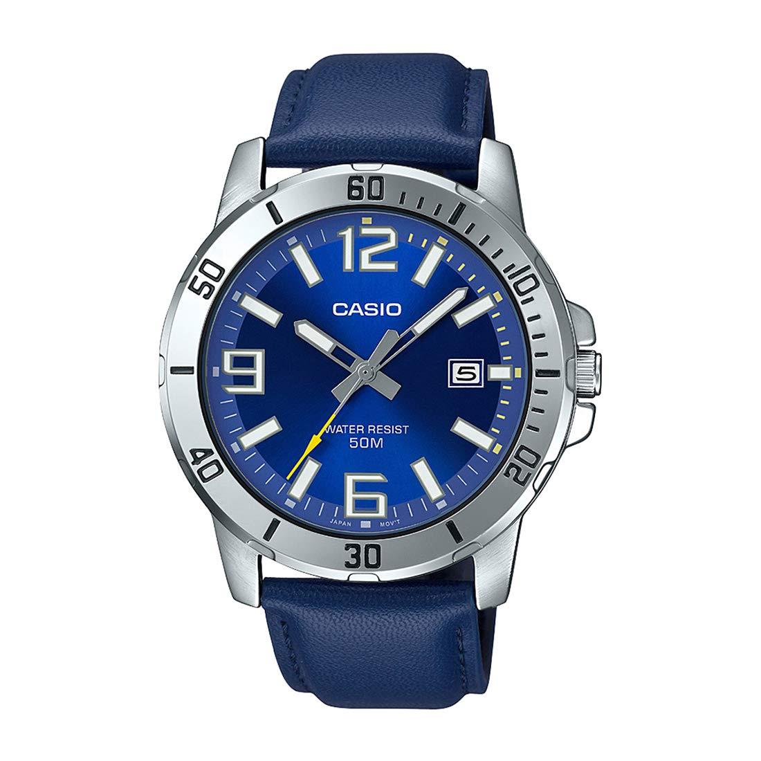 Casio Analog Blue Dial Men's Watch MTP-VD01L-2BVUDF (A1737)