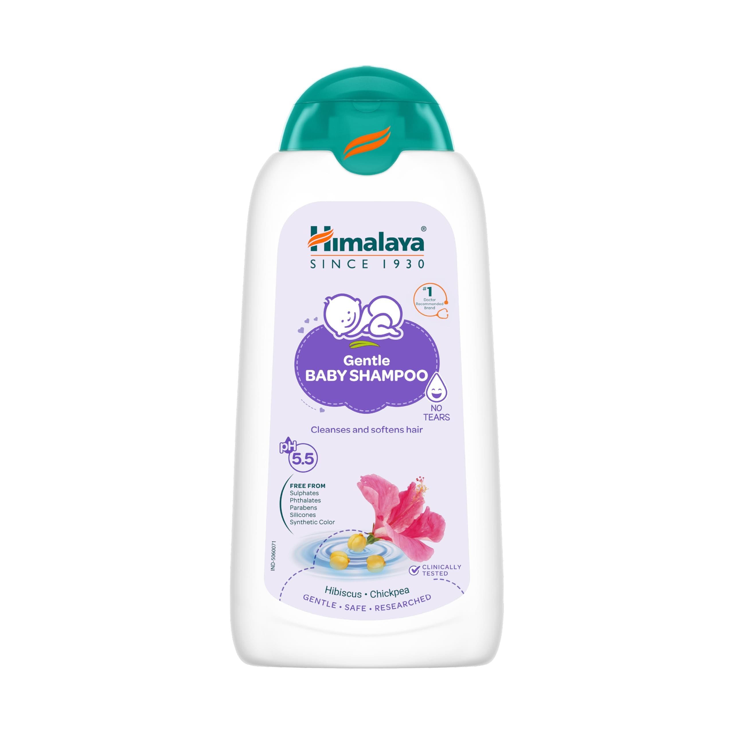 Himalaya Gentle Baby Shampoo with phyto-proteins|No Tears|pH 5.5|200ml