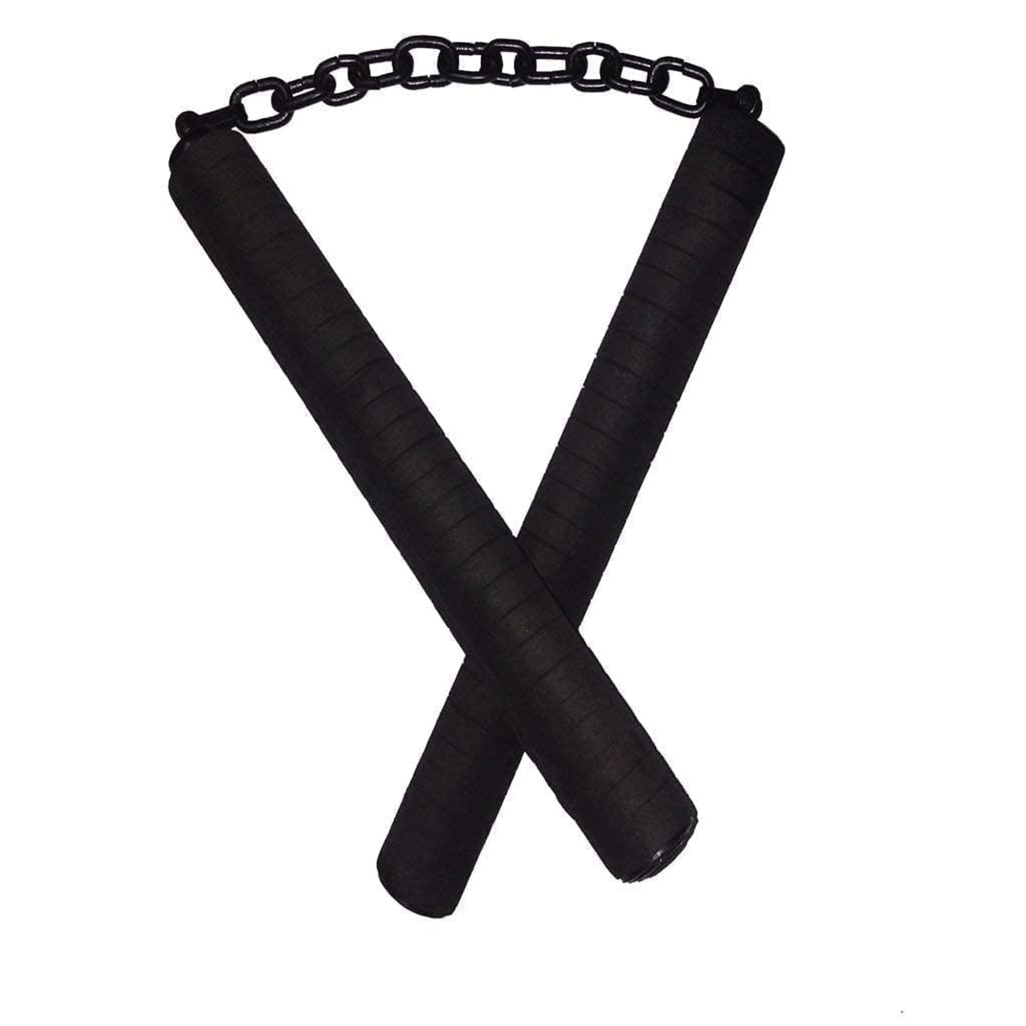 ComfortFriends Original Nunchaku Karate Equipment Nunchucks with Black Foam Handle