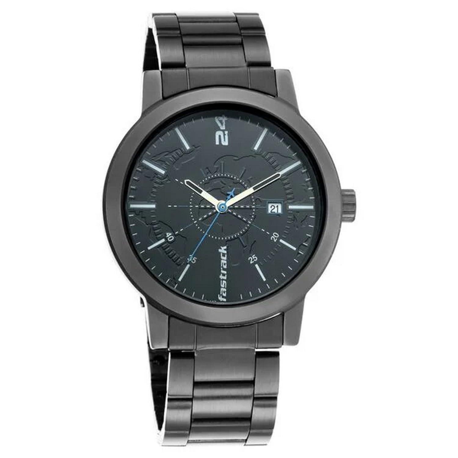Fastrack Tripster Analog Black Dial Men's Watch 3245NM01/NN3245NM01