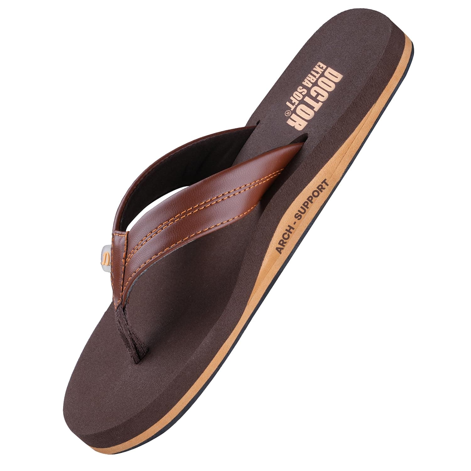 DOCTOR EXTRA SOFT Thong Arch Support Ortho Slippers for Mens D-38