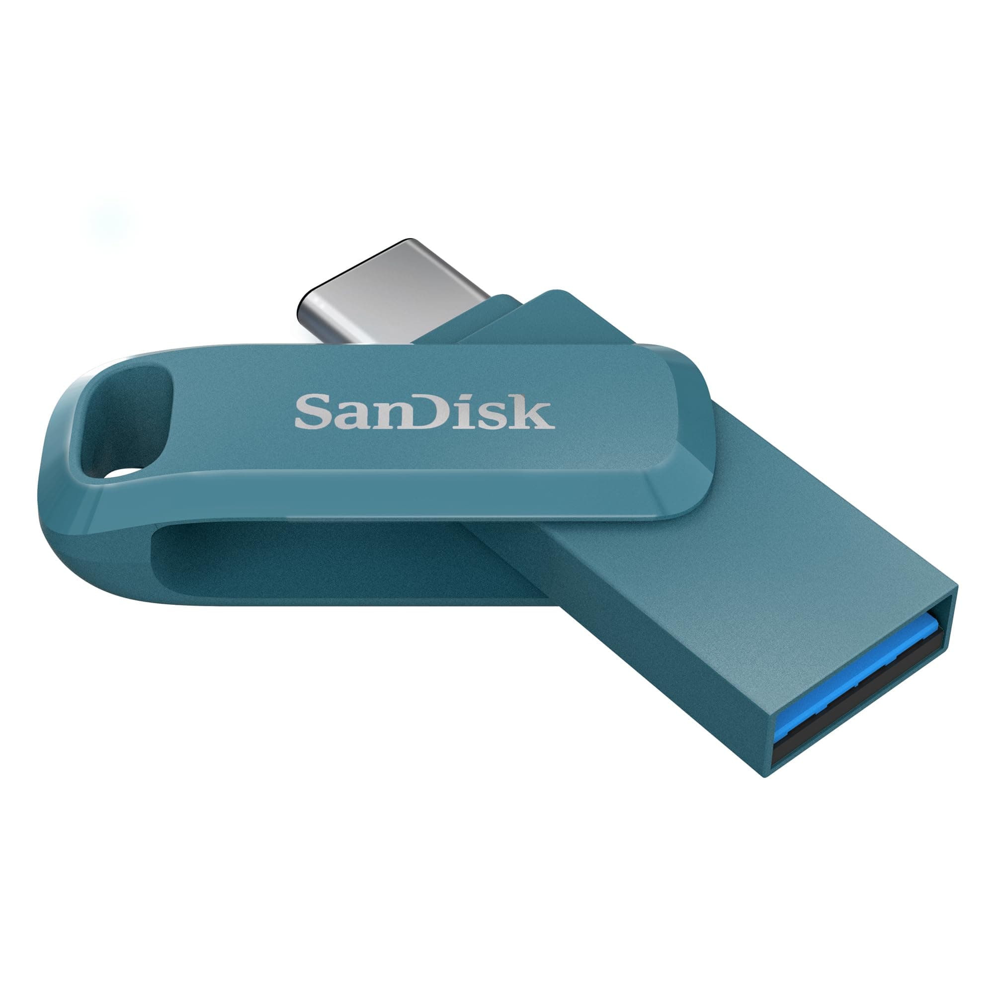 SANDISK Ultra Dual Drive Go Type-C 128GB, OTG, Upto 400MB/s, Pendrive, Navagio Bay, 5Y Warranty (SDDDC3-128G-I46NPD)