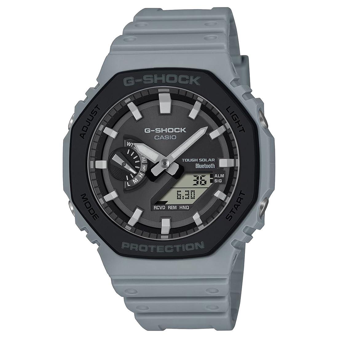 Casio G-Shock GA-B2100LUU-8ADR Bluetooth Analog-Digital Grey Dial Men (G1649)