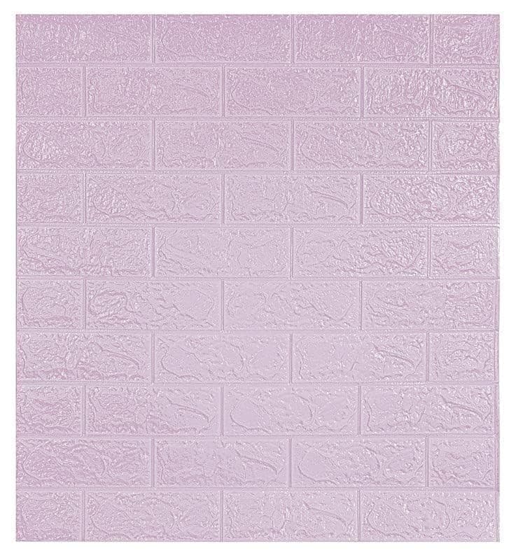 Barebeauty 3D Wall Panel Wallpaper, Self Adhesive PE Foam Brick Sticker, Waterproof Peel & Stick Wall Covering for Home, Bedroom & Living Room Decor, 70 x 77 cm (Pack of 2, 11.6 Sq. Ft. Approx)