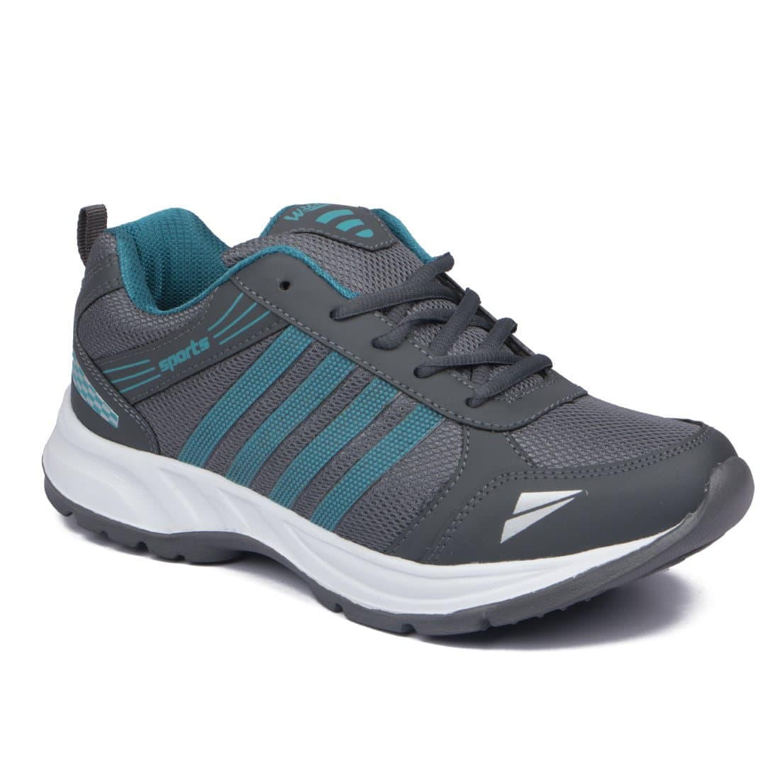 ASIAN Men's Wonder-13 Sports Running Shoes Green Grey