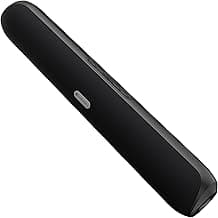 Zebronics Wireless Bluetooth Soundbar, 26 Watts, Upto 7 Hours Playback, Dual 52mm Drivers, Dual Passive Radiators, LED Indicator, TWS, Fabric Finish, Type-C Charging, USB, AUX (Vita Bar 203)