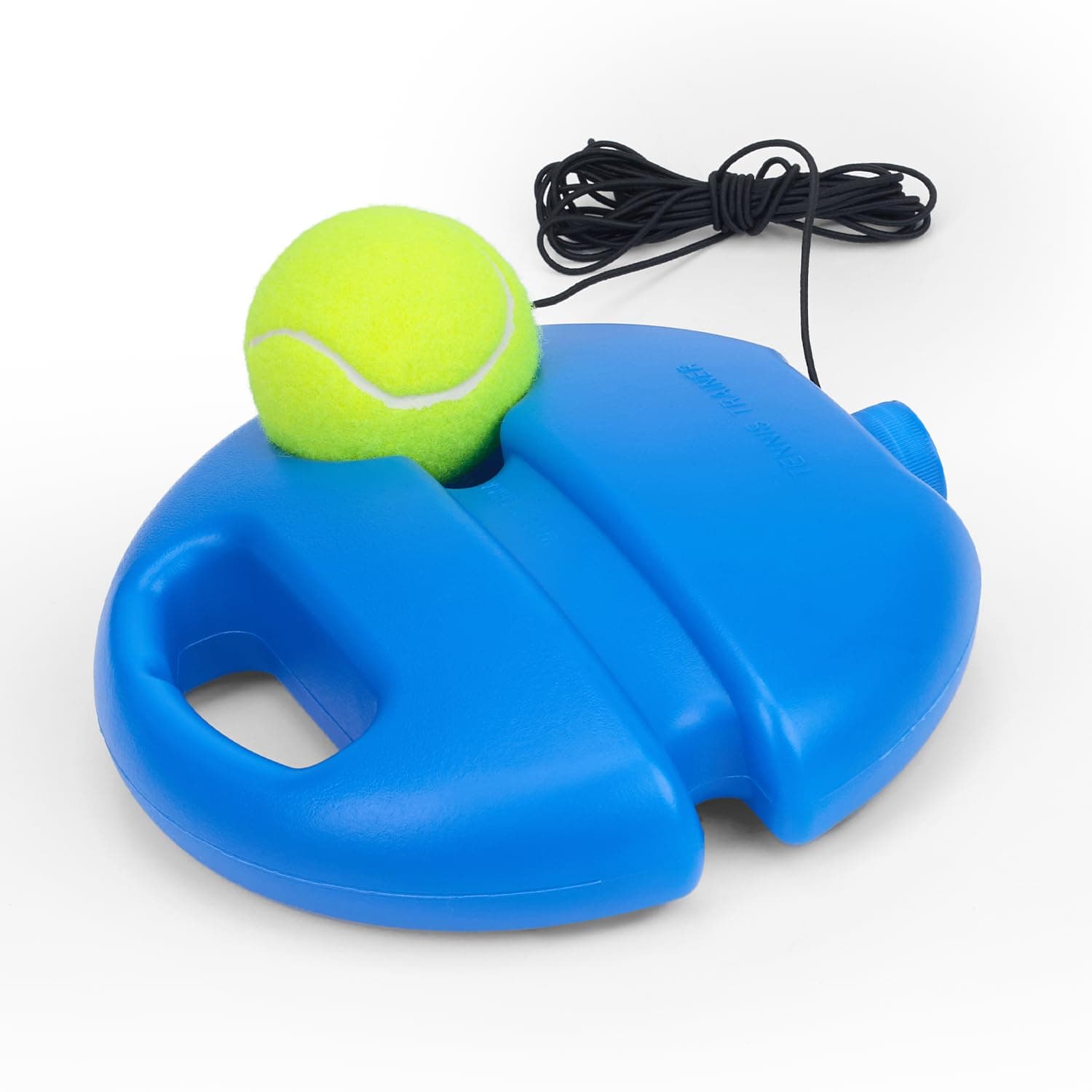 Boldfit Tennis Trainer Rebound Ball Set Solo Training Rebound Ball Cricket Self Practice with String Self Training Equipment Re-Bound Balls Trainer for Indoor & Outdoor Play - Blue