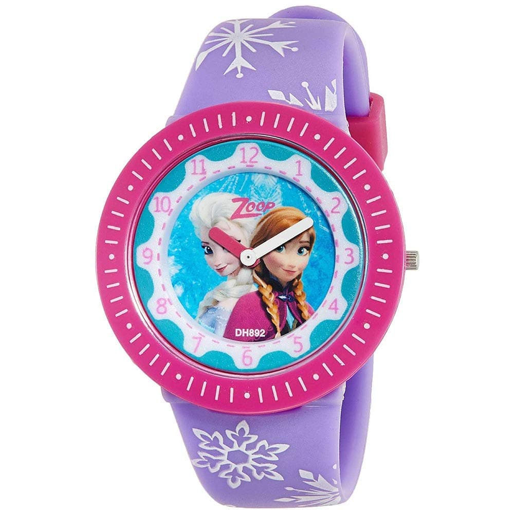 Zoop Frozen Analog Multi-Colour Dial Girl's Watch NL26007PP05A/NN26007PP05