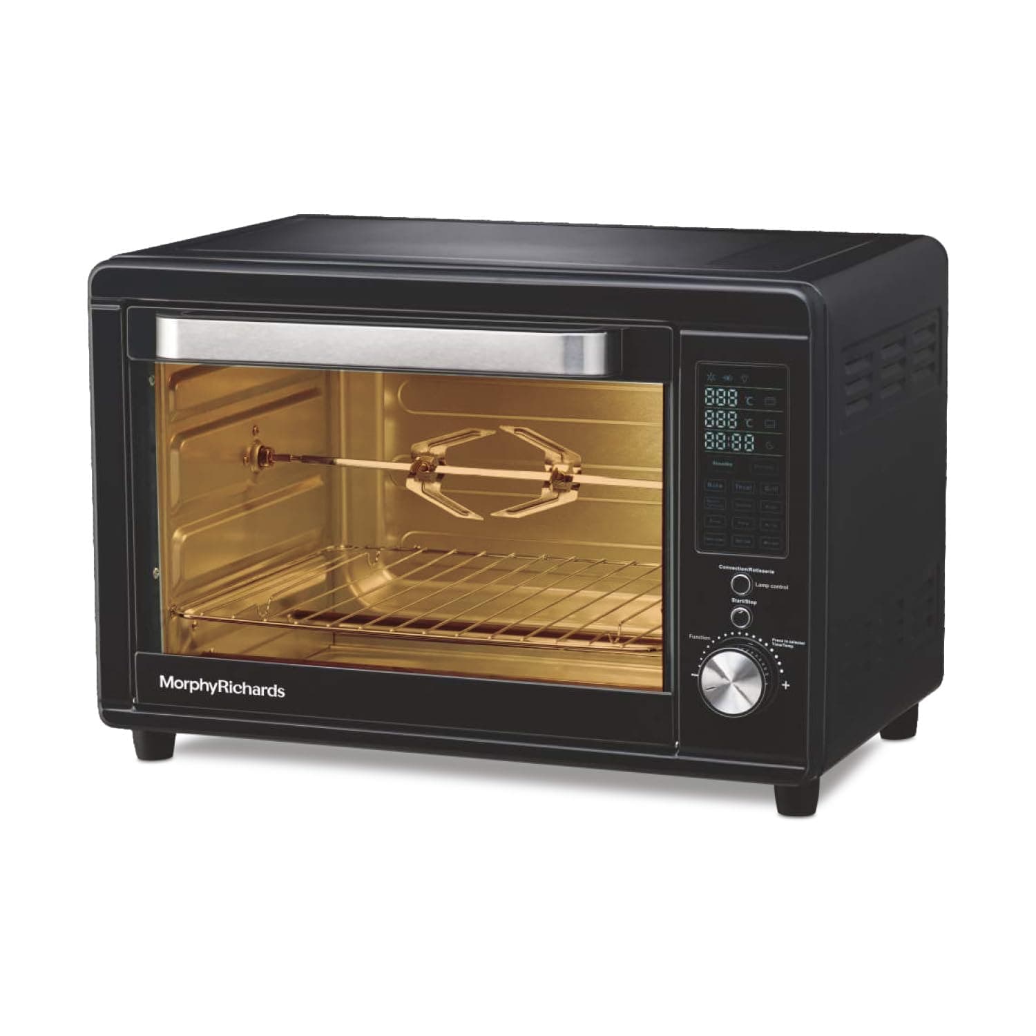 Morphy Richards Digital OTG|Capacity - 29 Litre with 13 Preset Menu|Rotisserie,Convection,In-Built Air-Fryer & Dehydrator Function|2-Yr Warranty