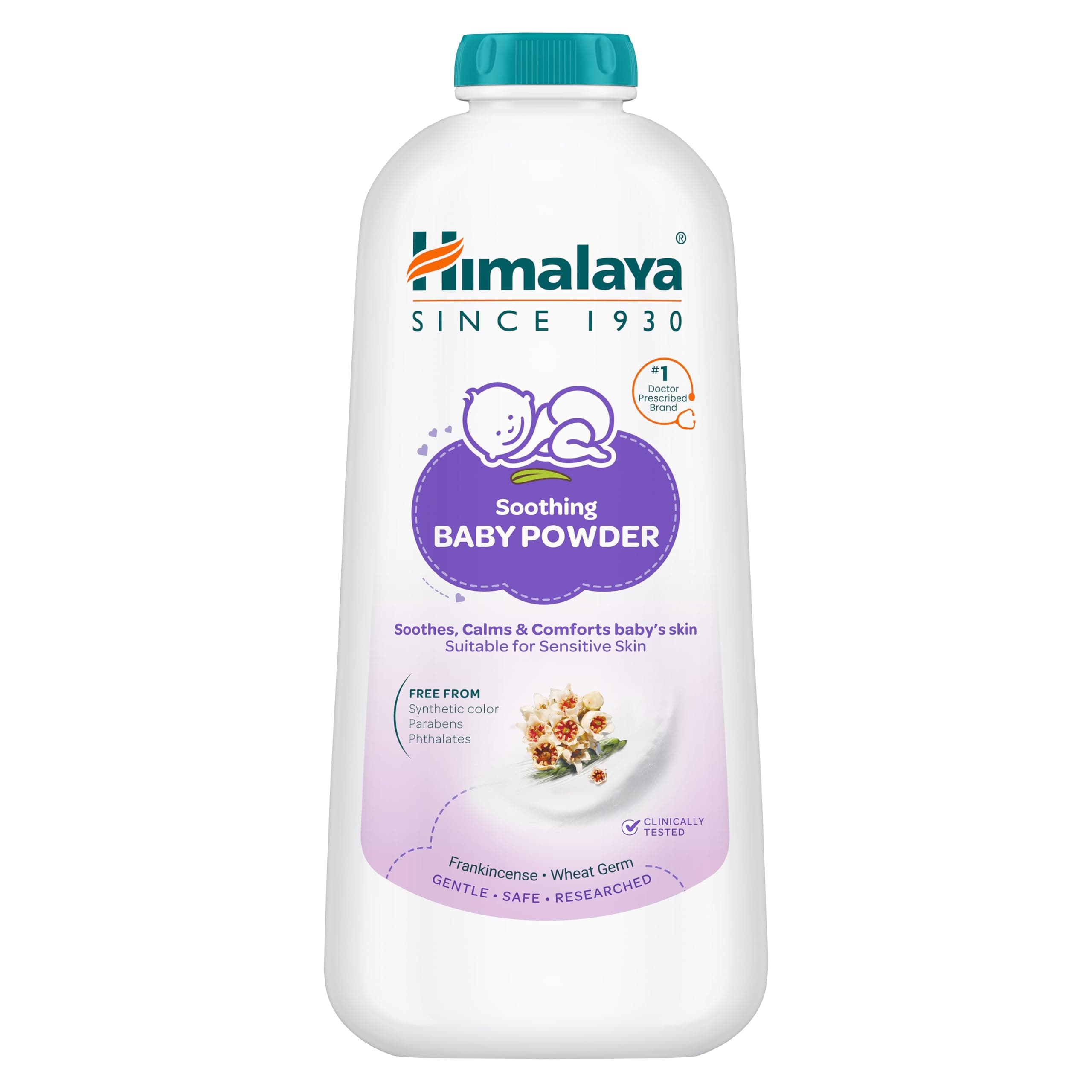 Himalaya Soothing Baby Powder 400g | No.1 Baby Powder brand | 99% NOI