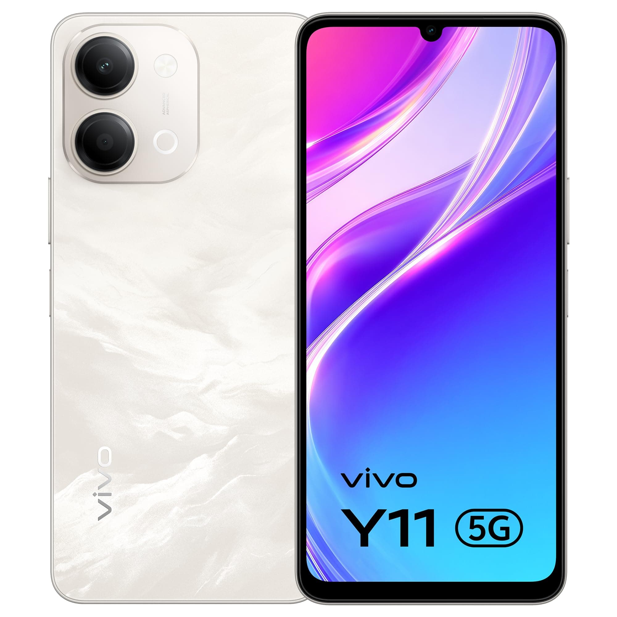 vivo Y11 5G (Cosmic Gold, 4GB RAM, 128GB Storage) with No Cost EMI/Additional Exchange Offers