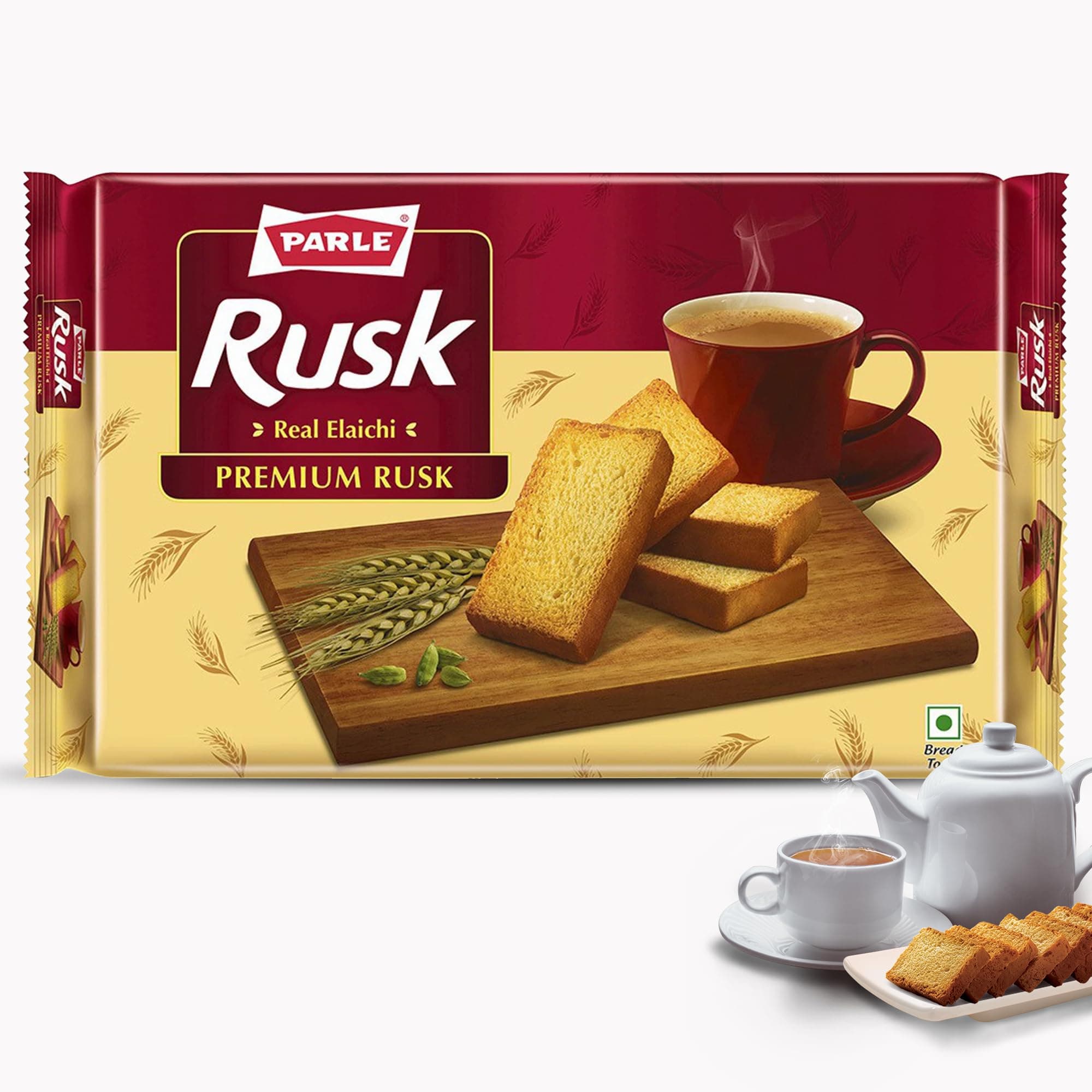 Parle Rusk, Unflavoured Elachi, 291.2 Gram
