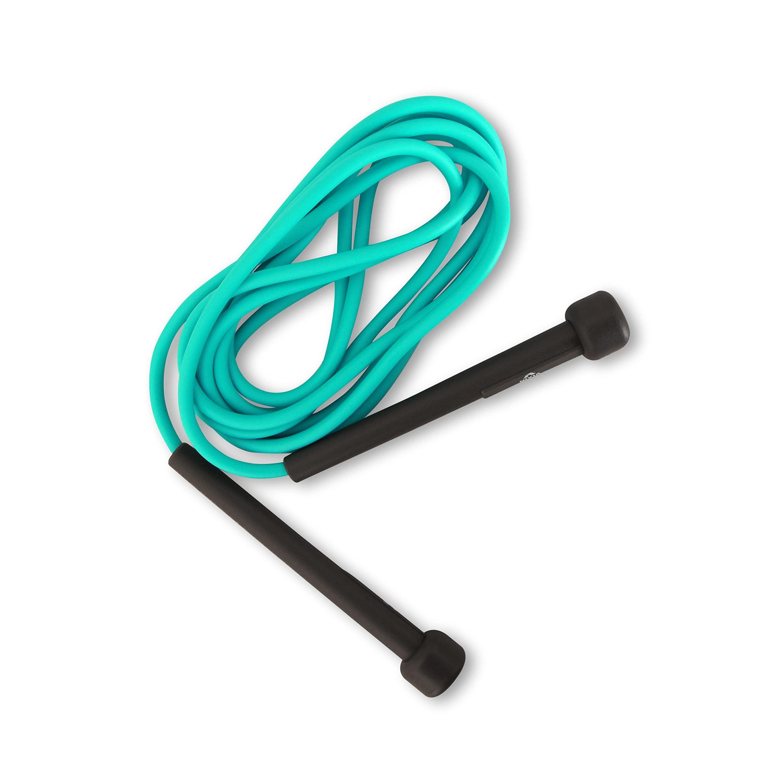 Nivia Trainer Skipping Rope for Men, Women & Children, Jump Rope, for Workout & Weight Loss, Exercise Rope, skipping rope for Training, Sports Fitness/Gym, (Green),Polyvinyl Chloride (PVC)