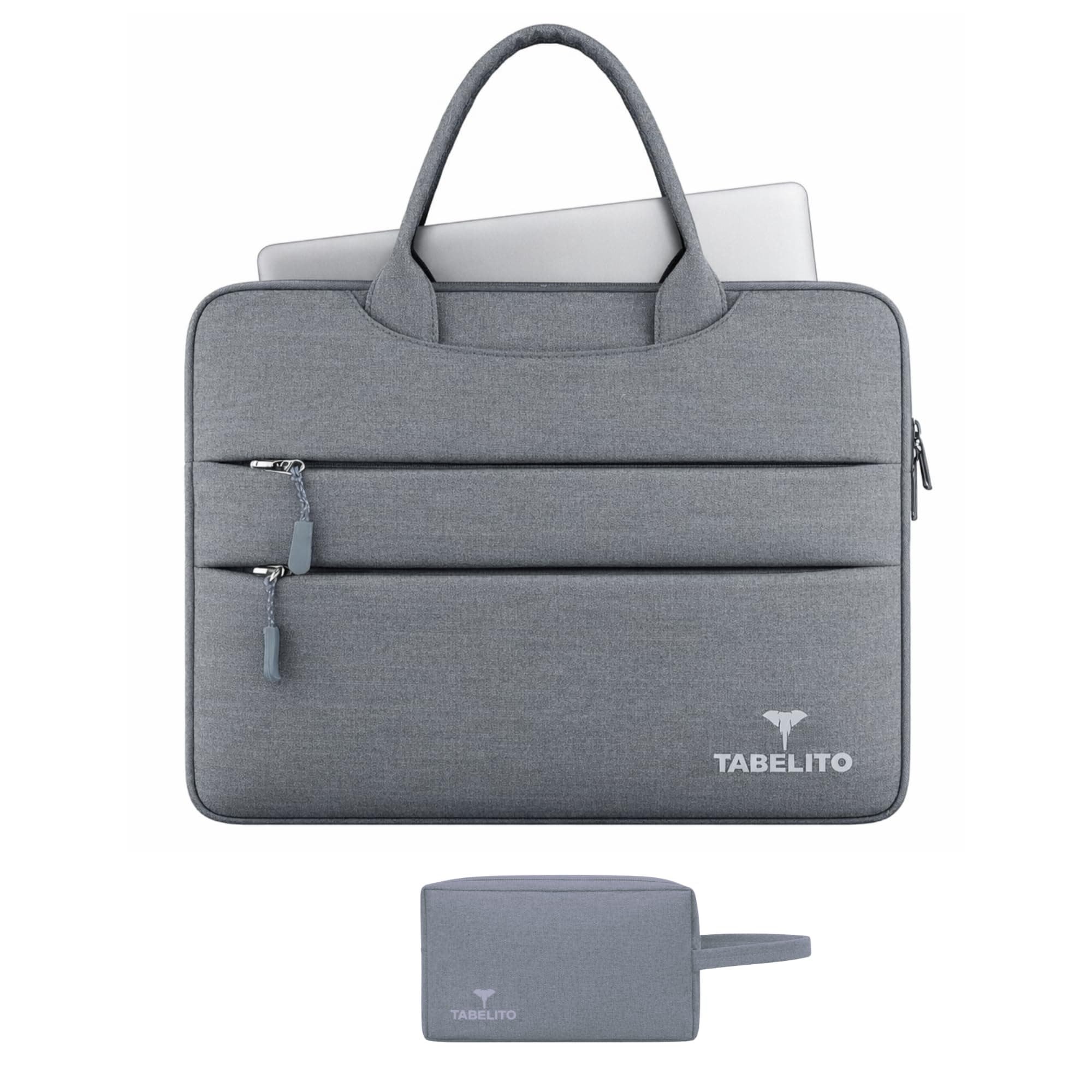 Tabelito Basic 15.6 inch Laptop Bag Sleeve Cover with Box for 15.6 inch HP/Dell/Accer/Apple/Asus/Lenovo/Ultrabook/Razer Etc.-Grey 15.6 INCH