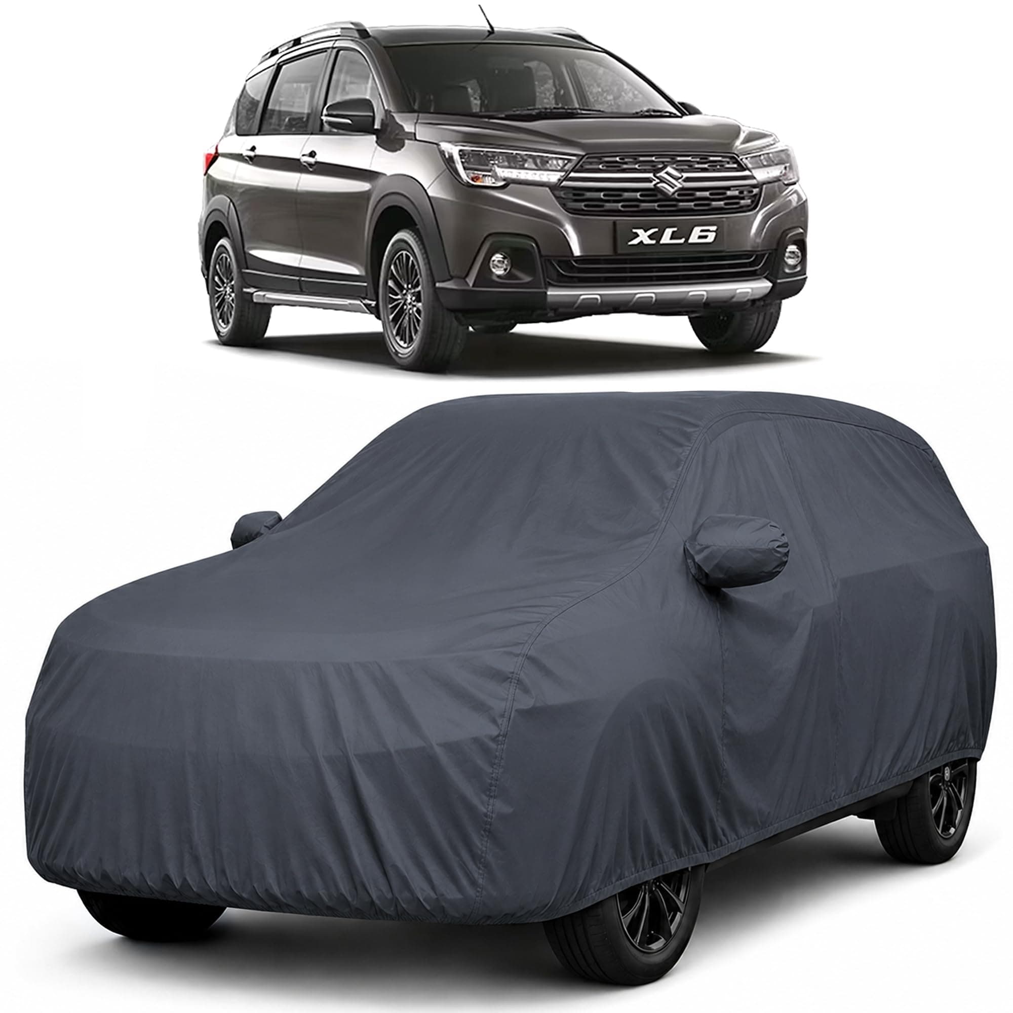 Autofact Premium Car Cover for XL6 2019-2022 | All Weather Waterproof Full Body Car Cover | Light-Weight Triple-Stitched Outdoor Shield with UV Protection, Dustproof & Heat-Resistant