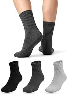 Sockscarving Feel The Comfort Sockscarving Men’s Ankle Length Socks, Cotton Rich Cushioned Sports & Casual Socks for Men, Breathable Stretchable Anti-Odour Daily Wear Socks (Free Size)