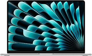 Apple 2026 MacBook Air 15″ Laptop with M5 chip: AI and Apple Intelligence, 38.91 cm (15.3″) Liquid Retina Display, 24GB Unified Memory, 1TB SSD Storage, 12MP Center Stage Camera, Touch ID; Silver