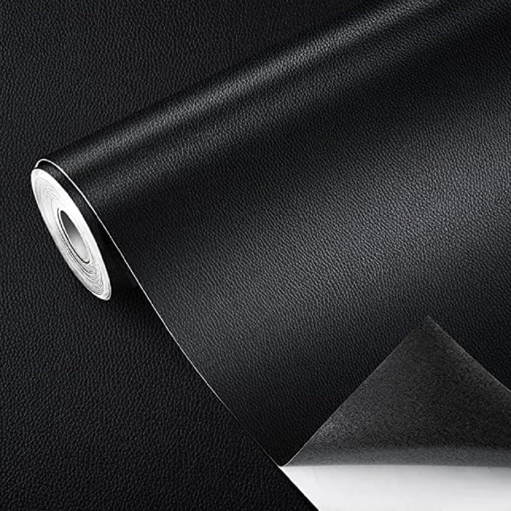 QONETIC Self-Adhesive Leather Repair Patch 30x60cm, Waterproof and Durable for Sofa, Couch, Furniture, Car Seats, Handbags, Jackets Quick Fix Anti-Scratch Upholstery Tape (1, Multicolor)