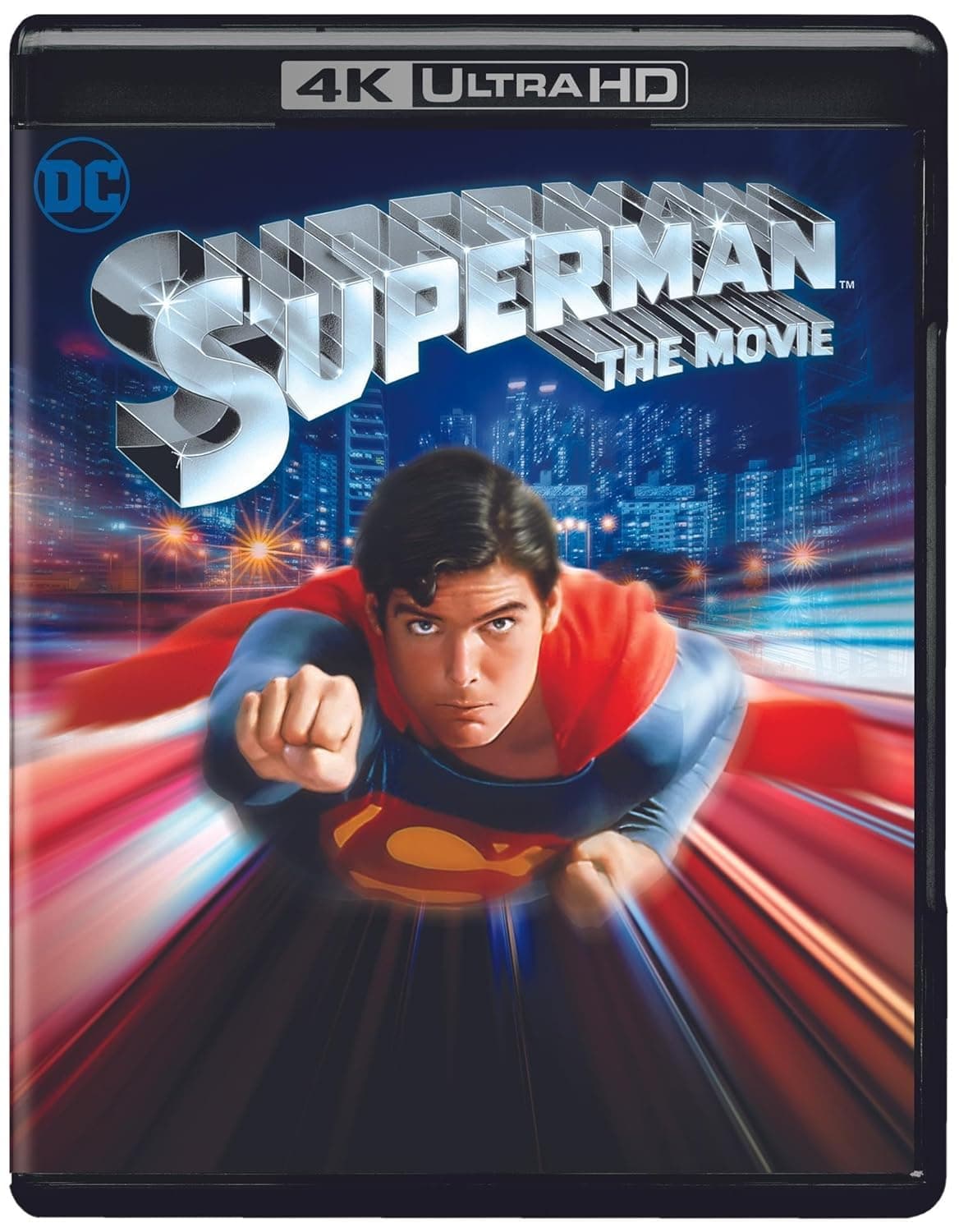 Superman: The Movie (1978) (4K UHD + Blu-ray) (2-Disc) (Uncut | Foil Slipcase Packaging | Region Free 4K Ultra HD & Blu-ray | US Import) - Restored & Remastered with Dolby Vision, HDR10 & Dolby Atmos only on 4K Ultra HD