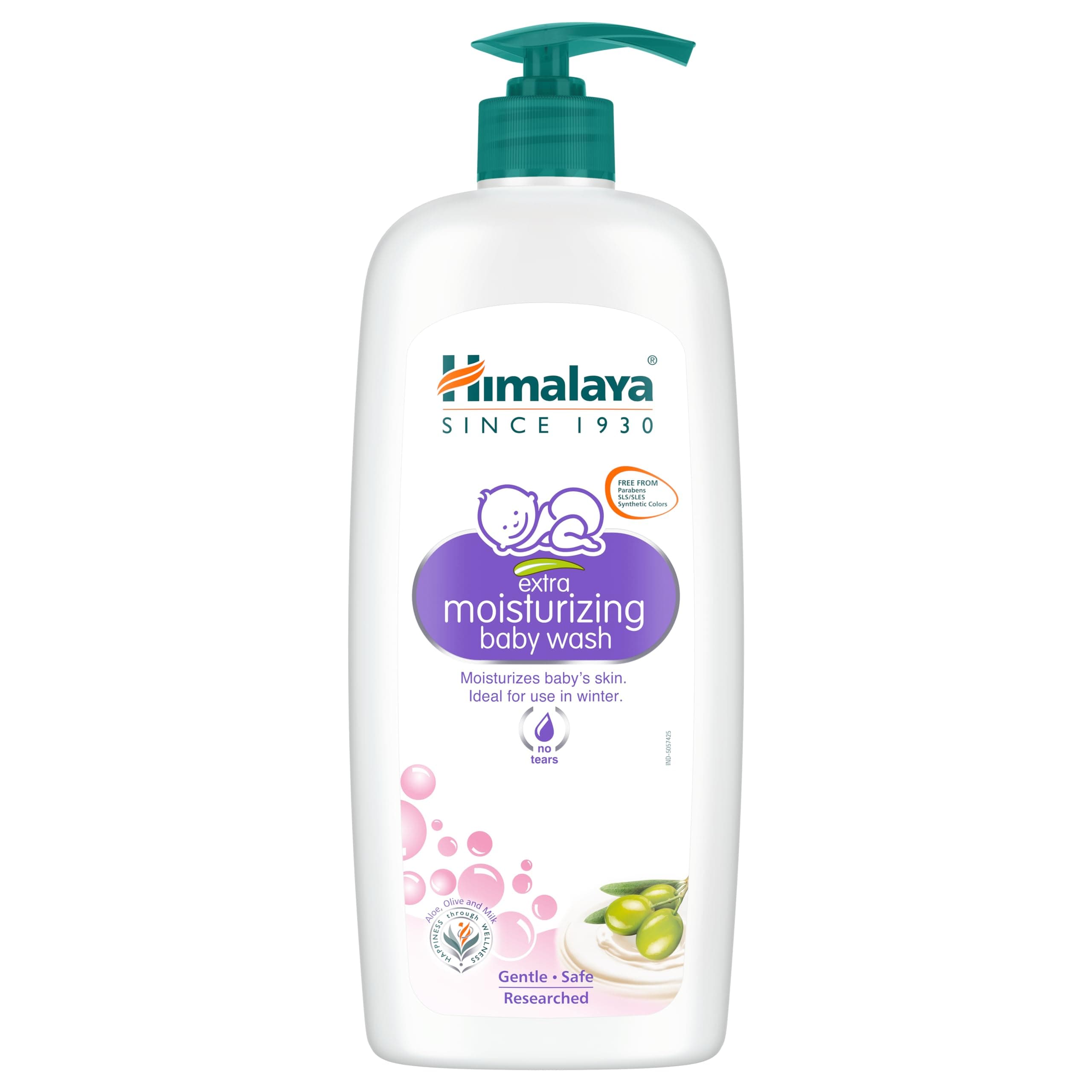 Himalaya Extra Moisturizing Baby Wash (600ml)
