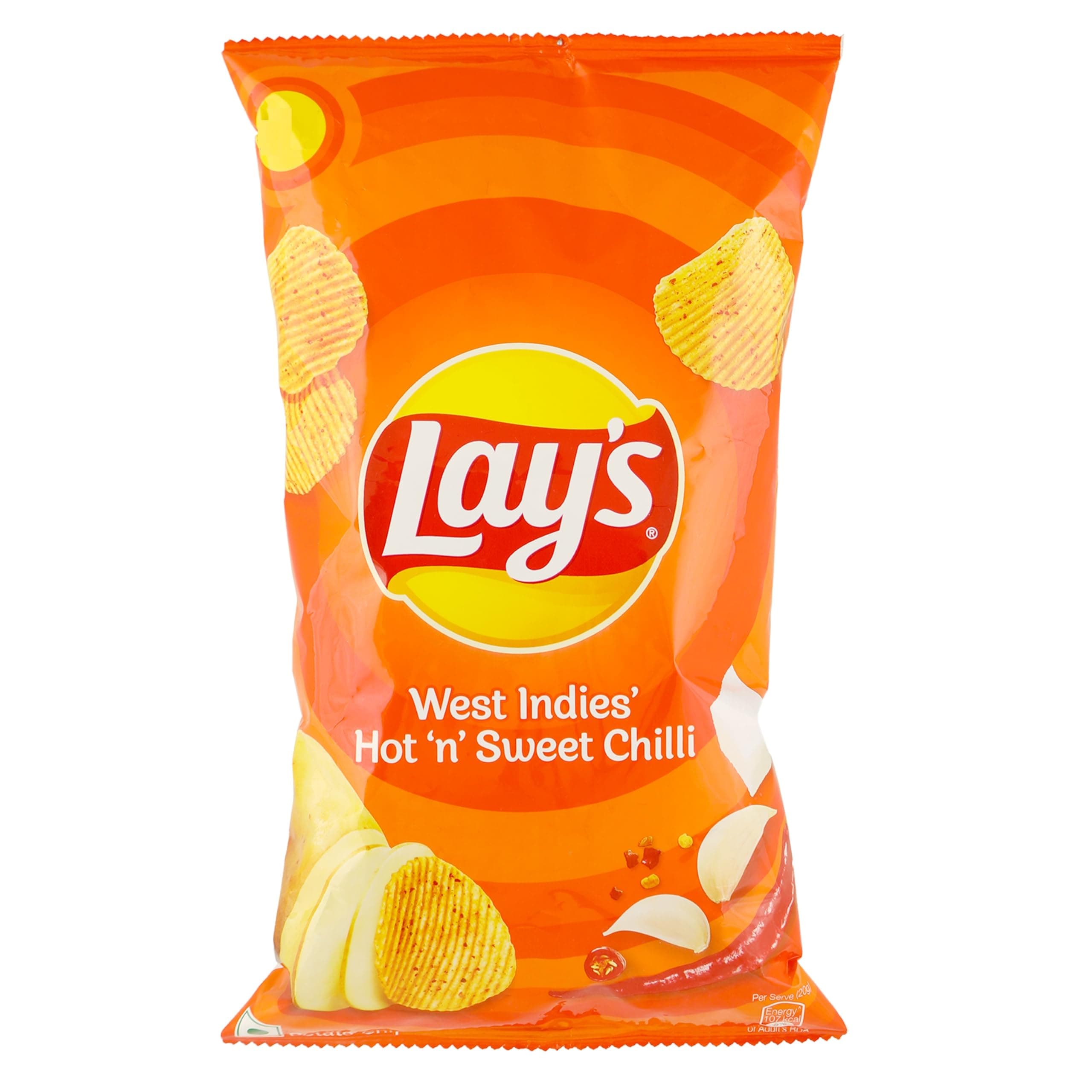Lays Hot & Sweet chilli 82gm Pouch/80gm Pouch