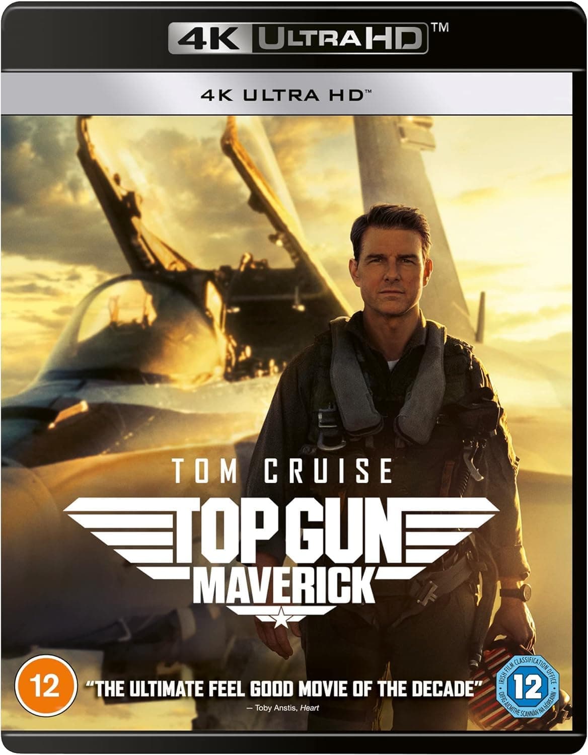 Tom Cruise - TOP GUN: MAVERICK (2022) (4K UHD) (1-Disc) (Uncut | Region Free 4K Ultra HD | UK Import) - Incl. Dolby Atmos, Dolby Vision & HDR10
