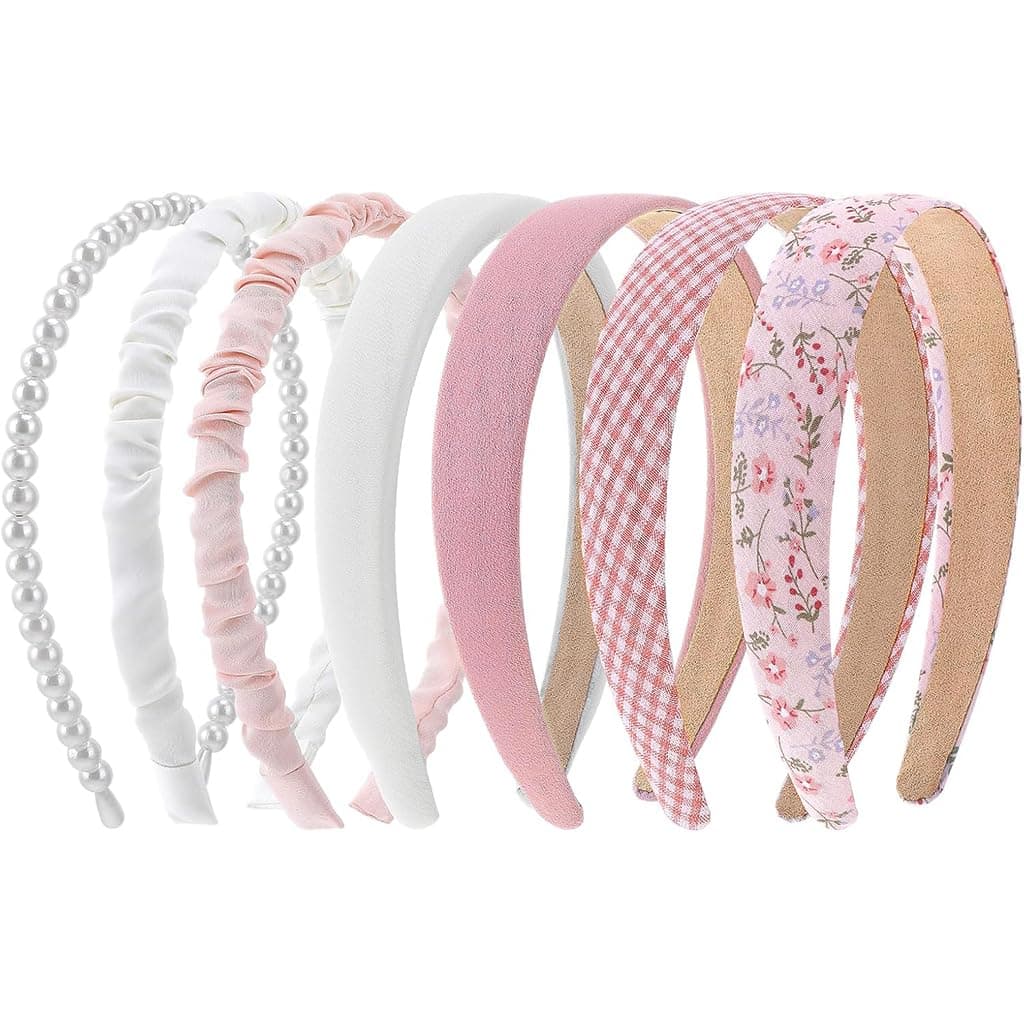 ZIBUYU® 7 Pcs Hairband For Women Stylish Headband For Girls Kids Baby Cute