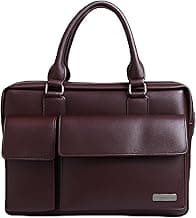 Laptop Messenger Bag for Men & Women | Premium PU Vegan Leather Office Bag | Stylish Shoulder Bag Fits up to 15.6″ Laptop – Ideal for Work, Travel & College